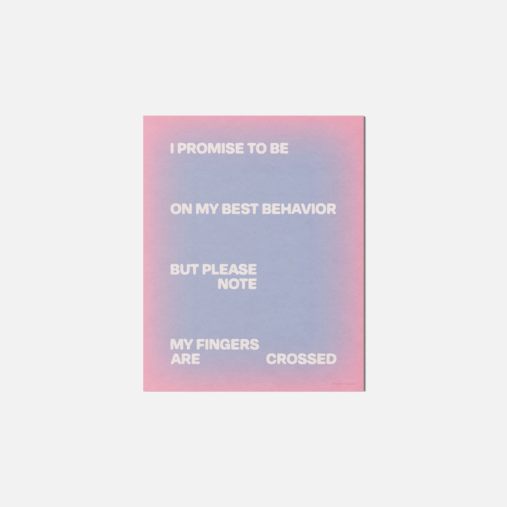 BEHAVIOR PRINT