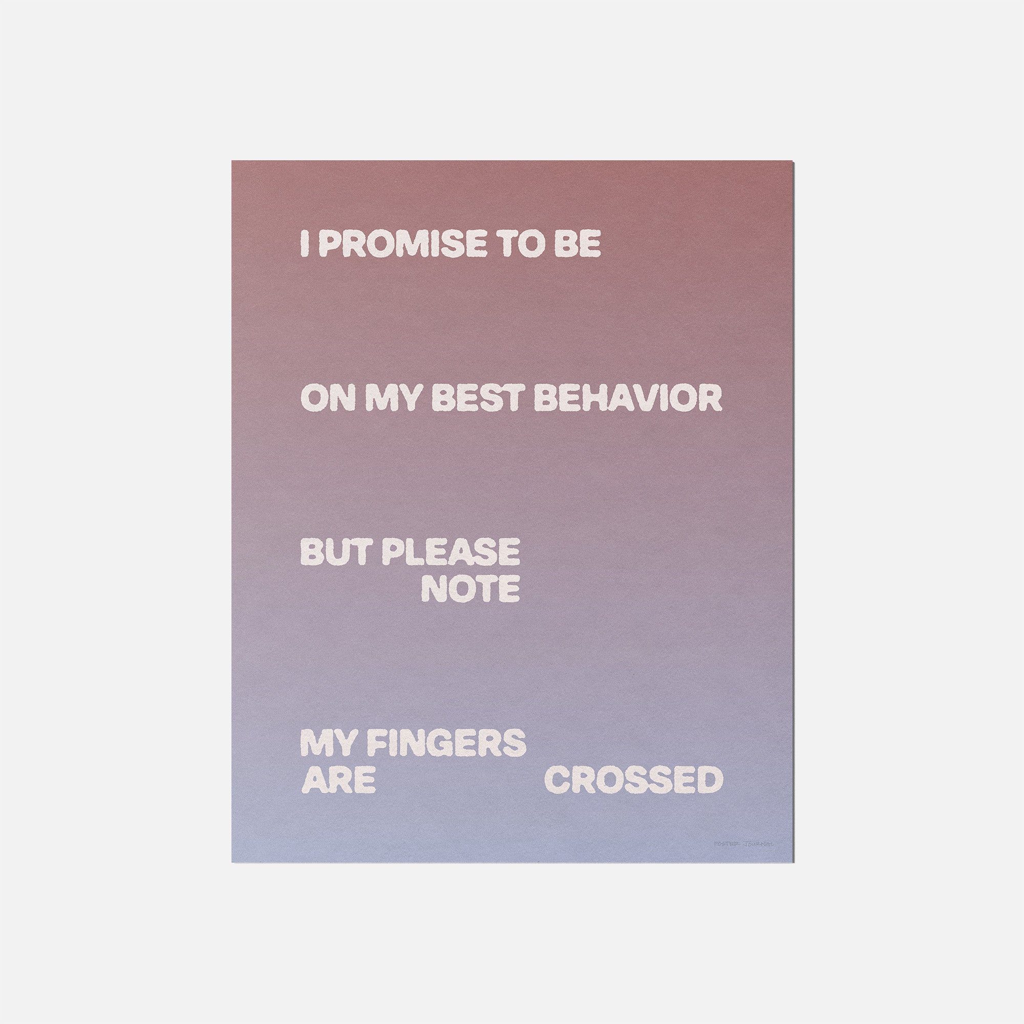 BEHAVIOR PRINT