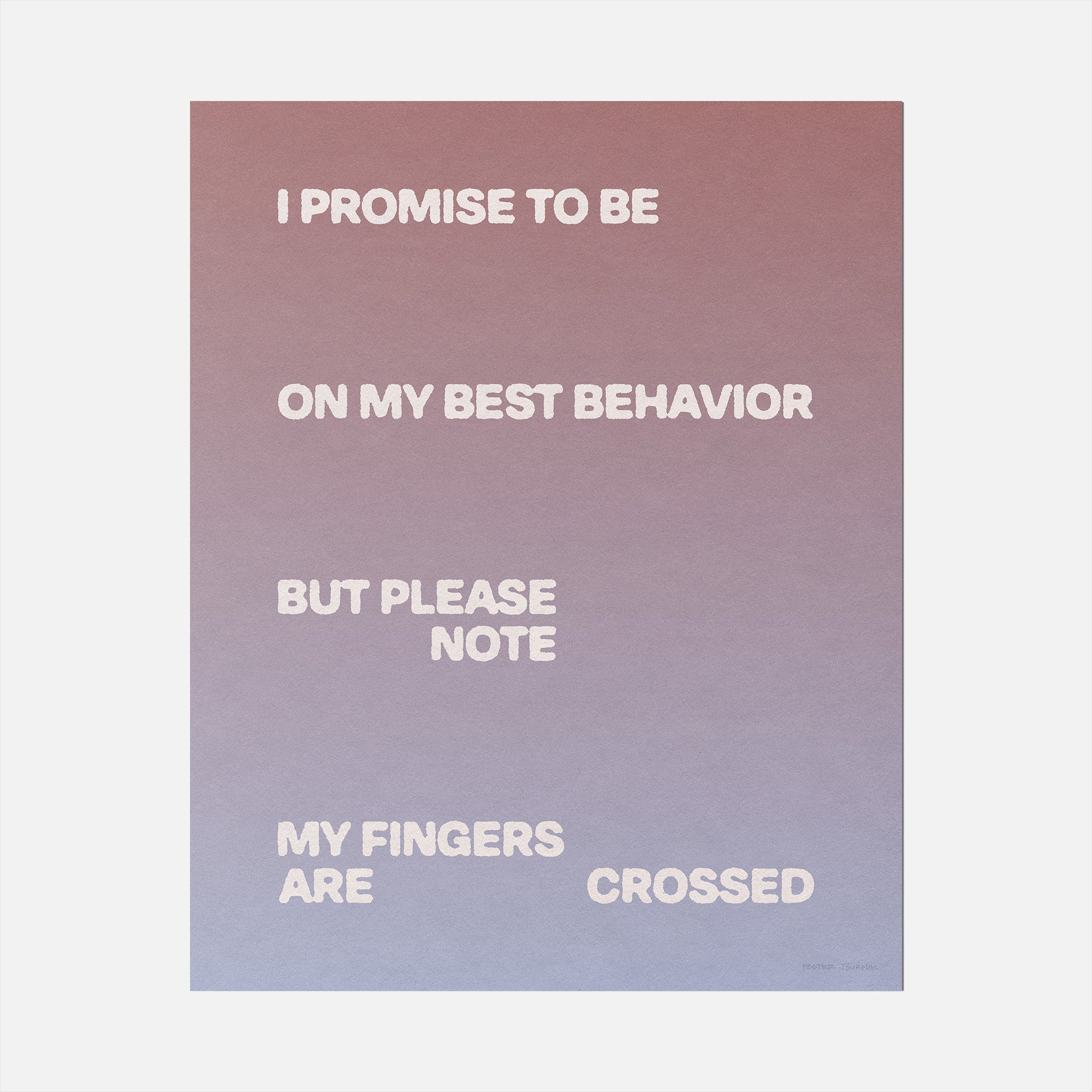 BEHAVIOR PRINT