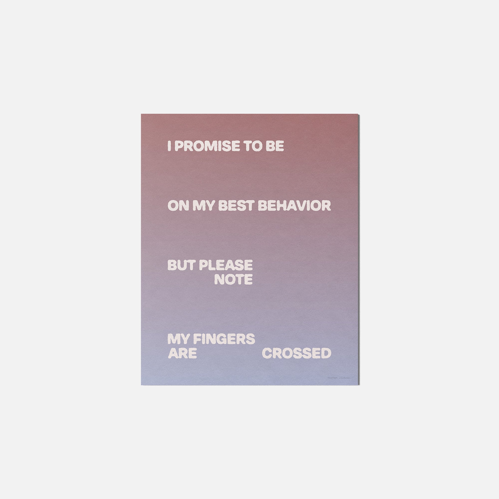 BEHAVIOR PRINT