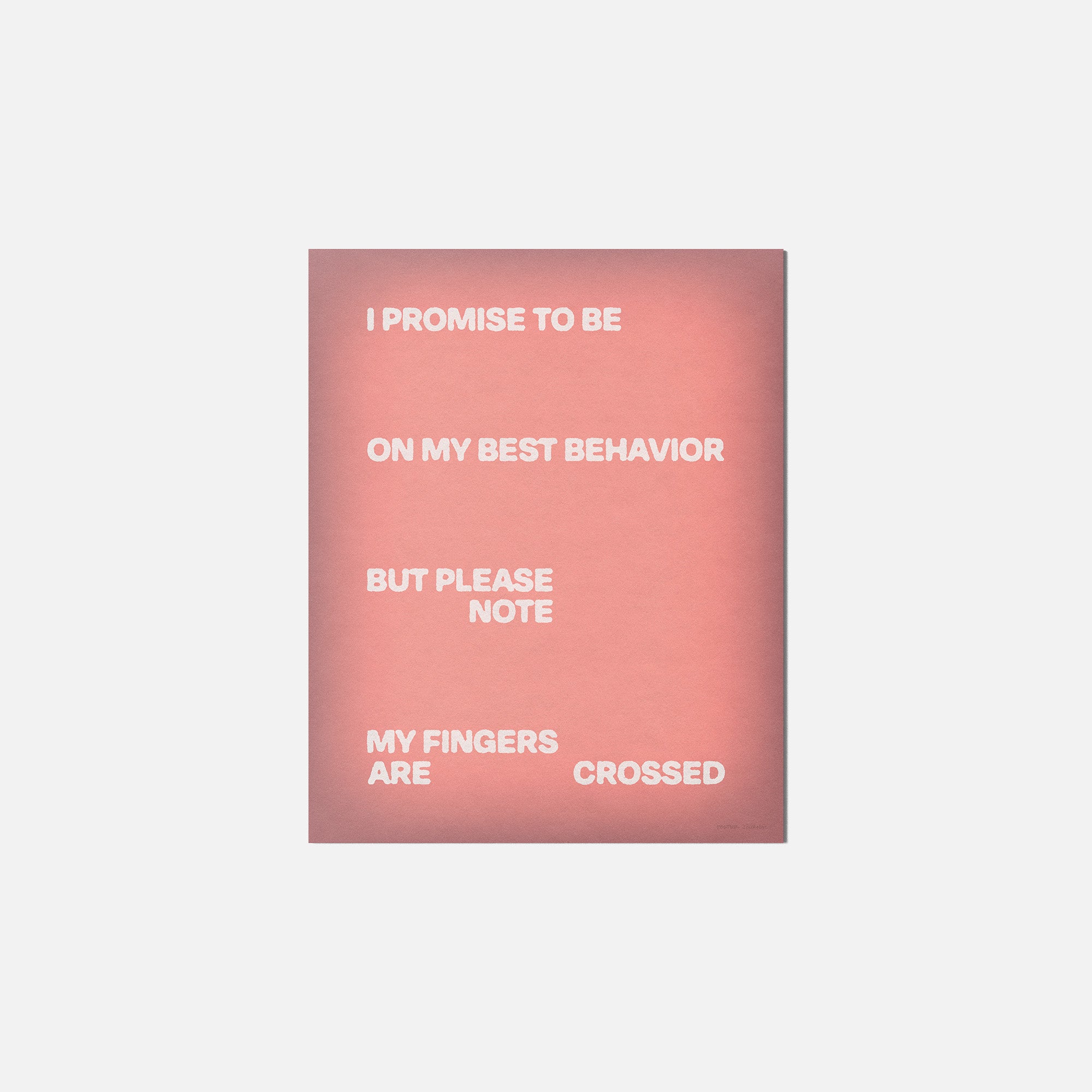 BEHAVIOR PRINT