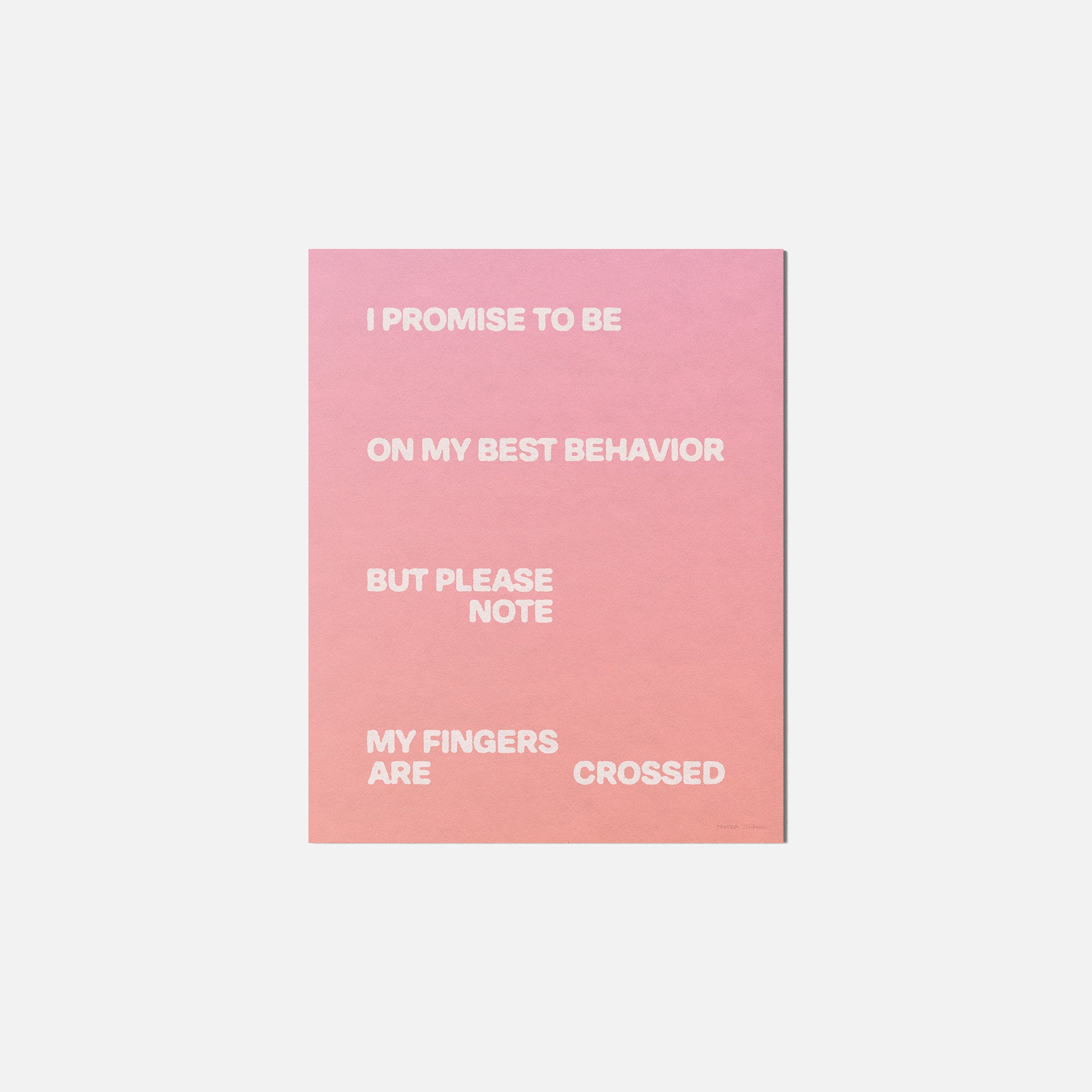 BEHAVIOR PRINT