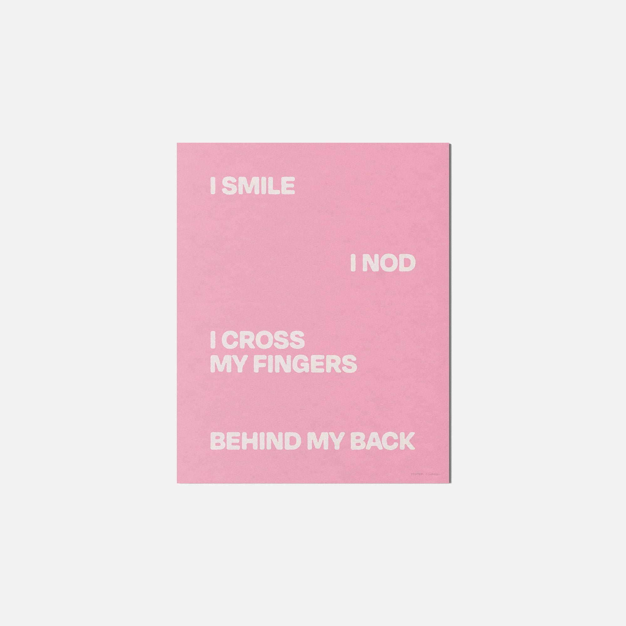 BEHIND PRINT