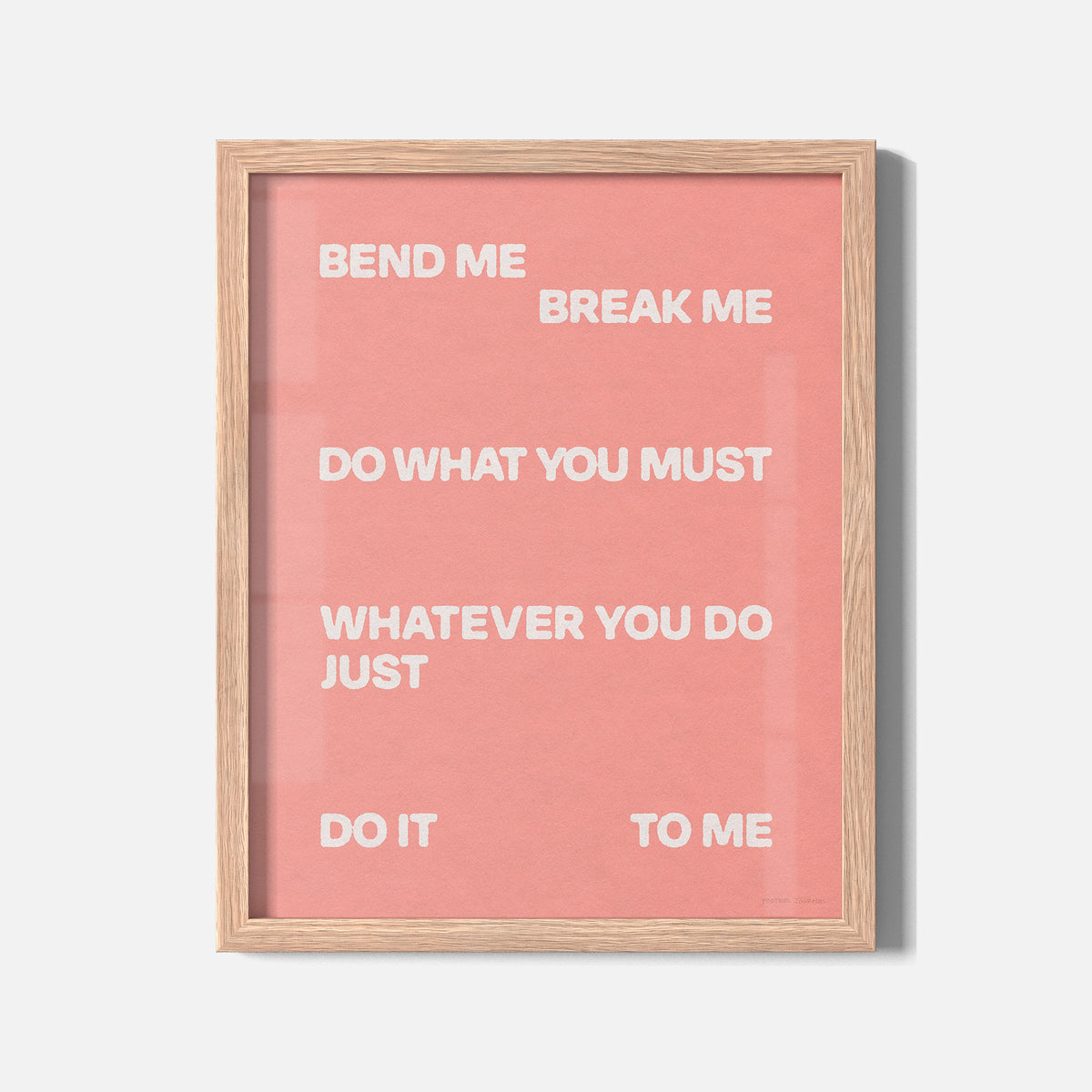 BEND PRINT