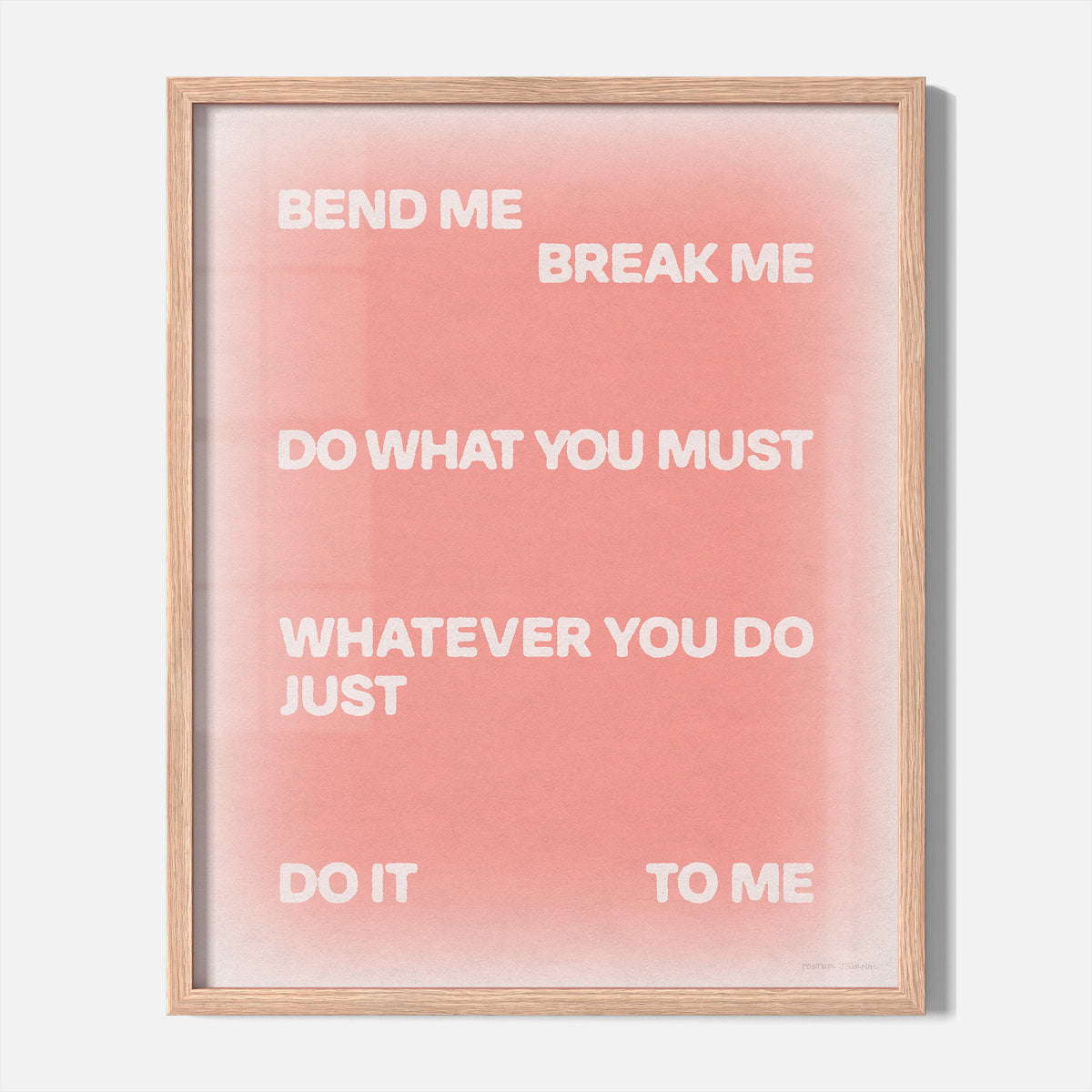 BEND PRINT