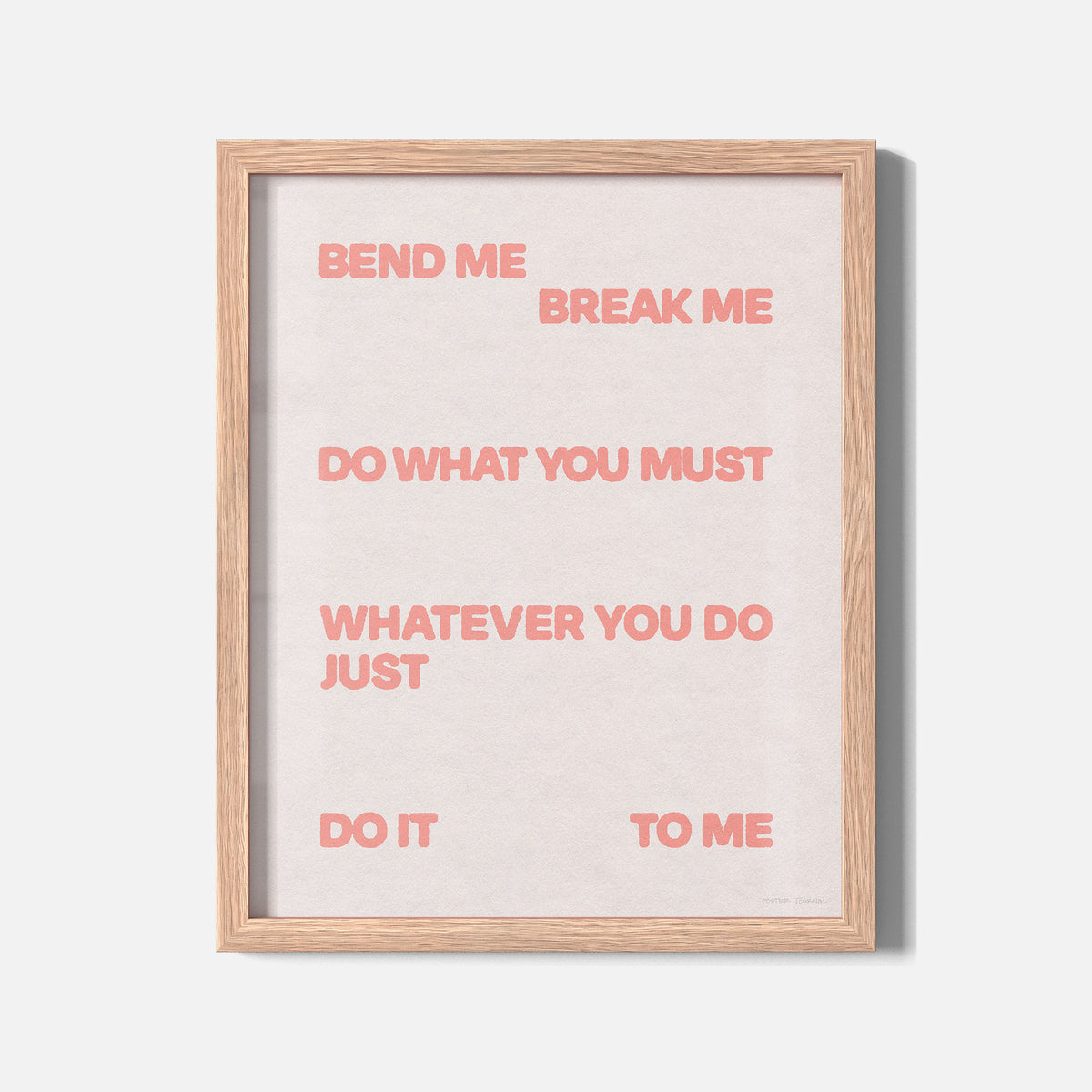 BEND PRINT