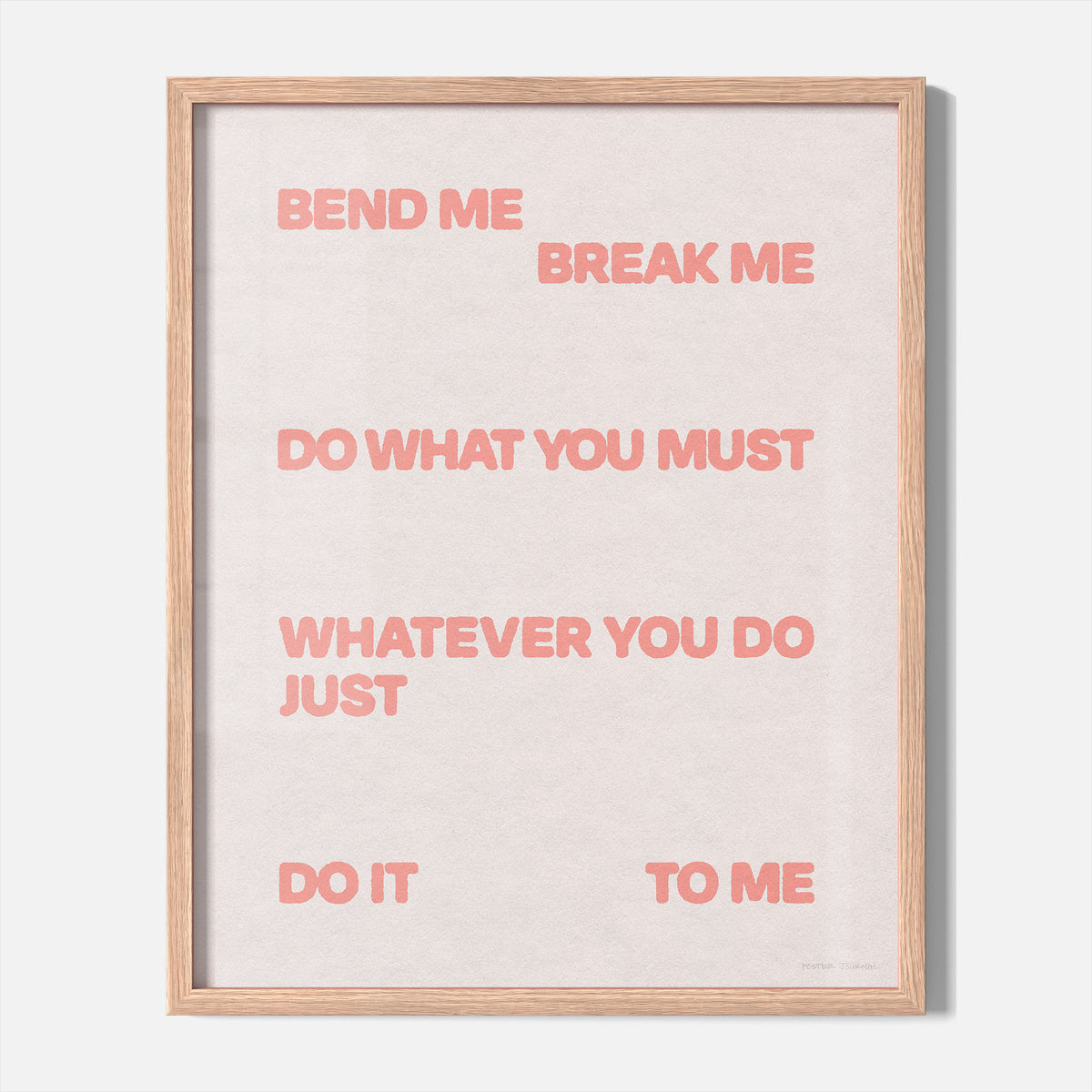 BEND PRINT