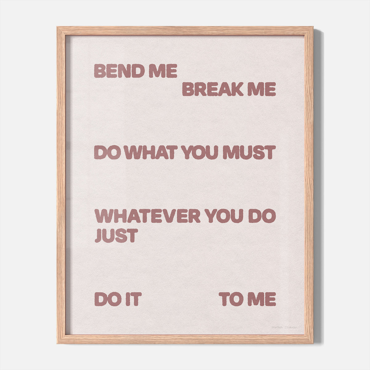BEND PRINT