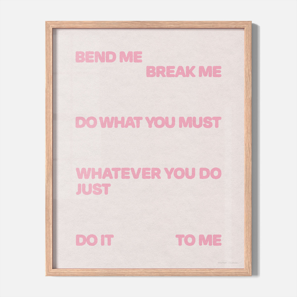 BEND PRINT