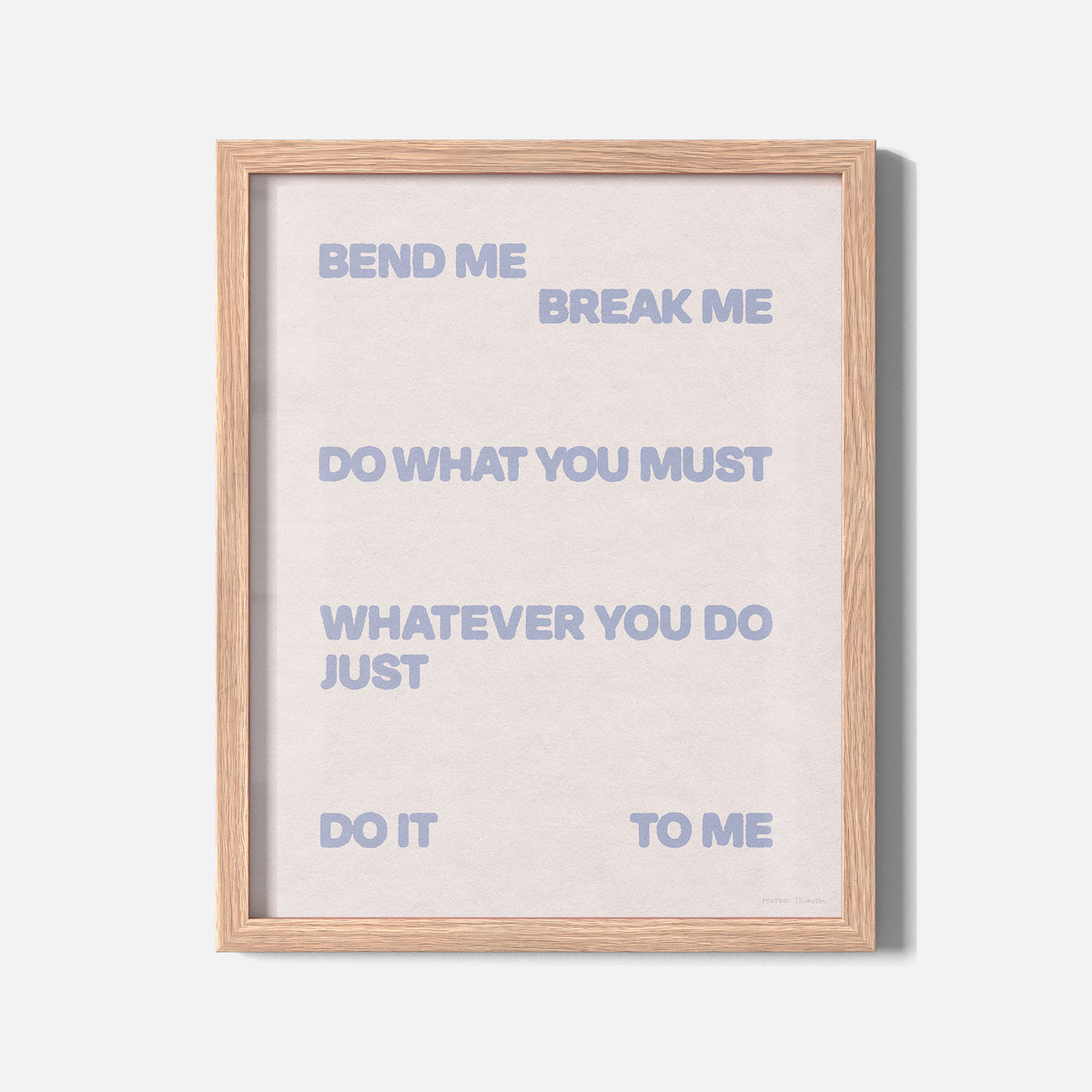 BEND PRINT
