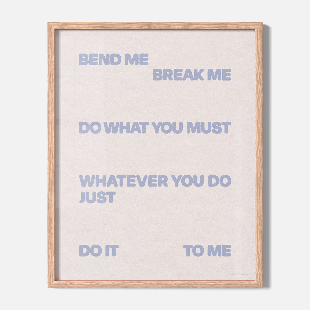 BEND PRINT
