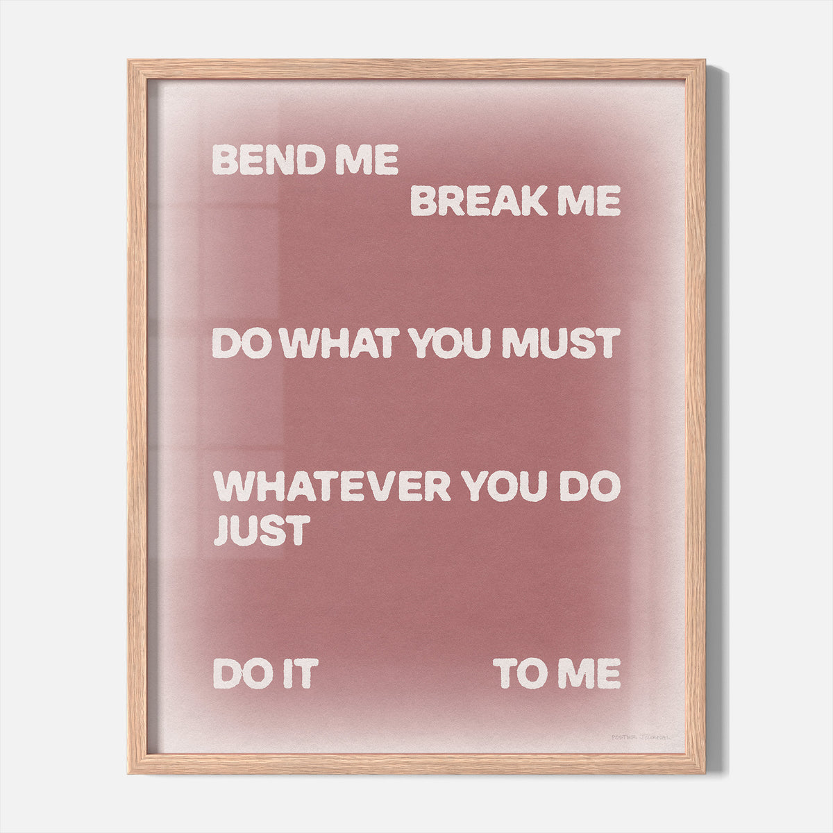 BEND PRINT