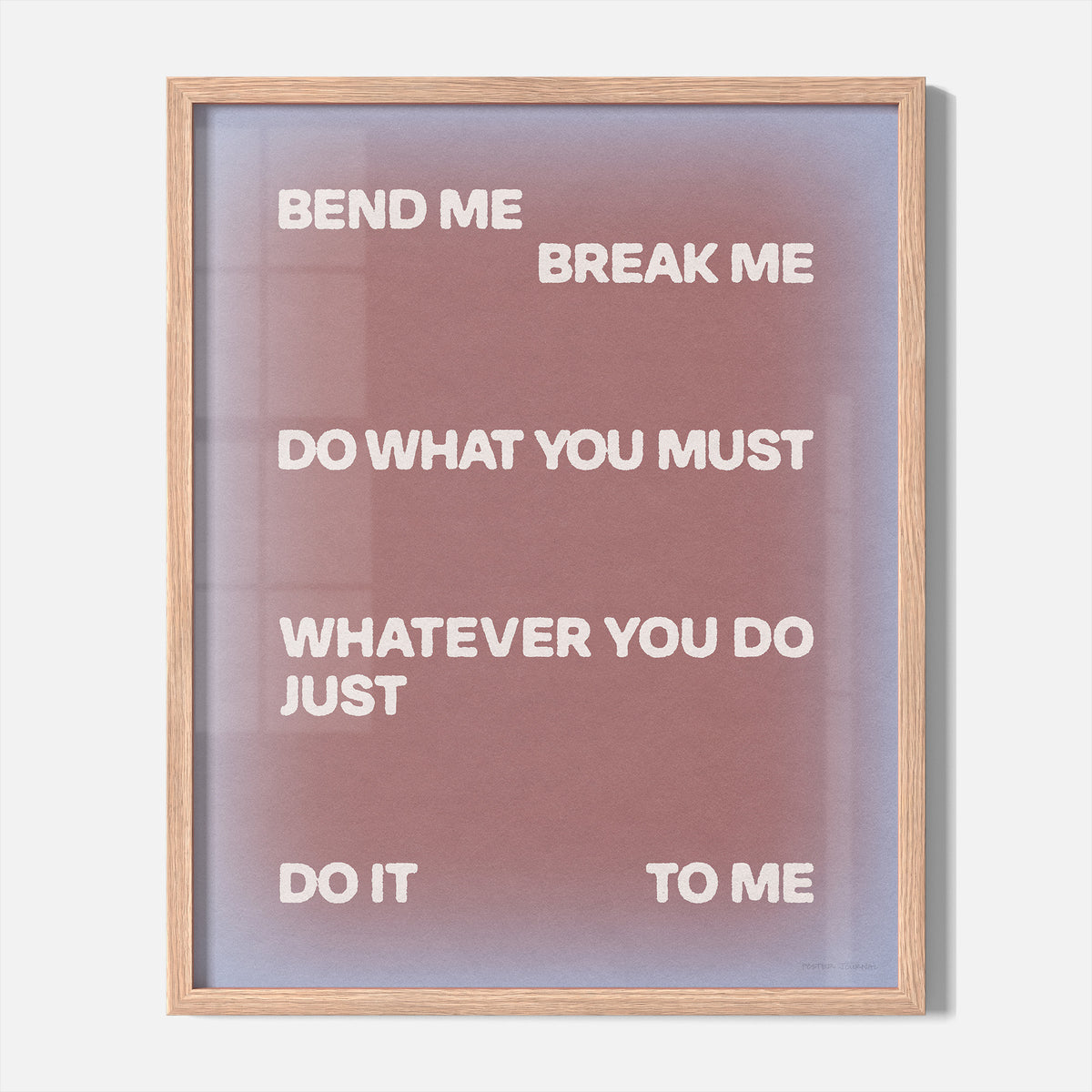 BEND PRINT