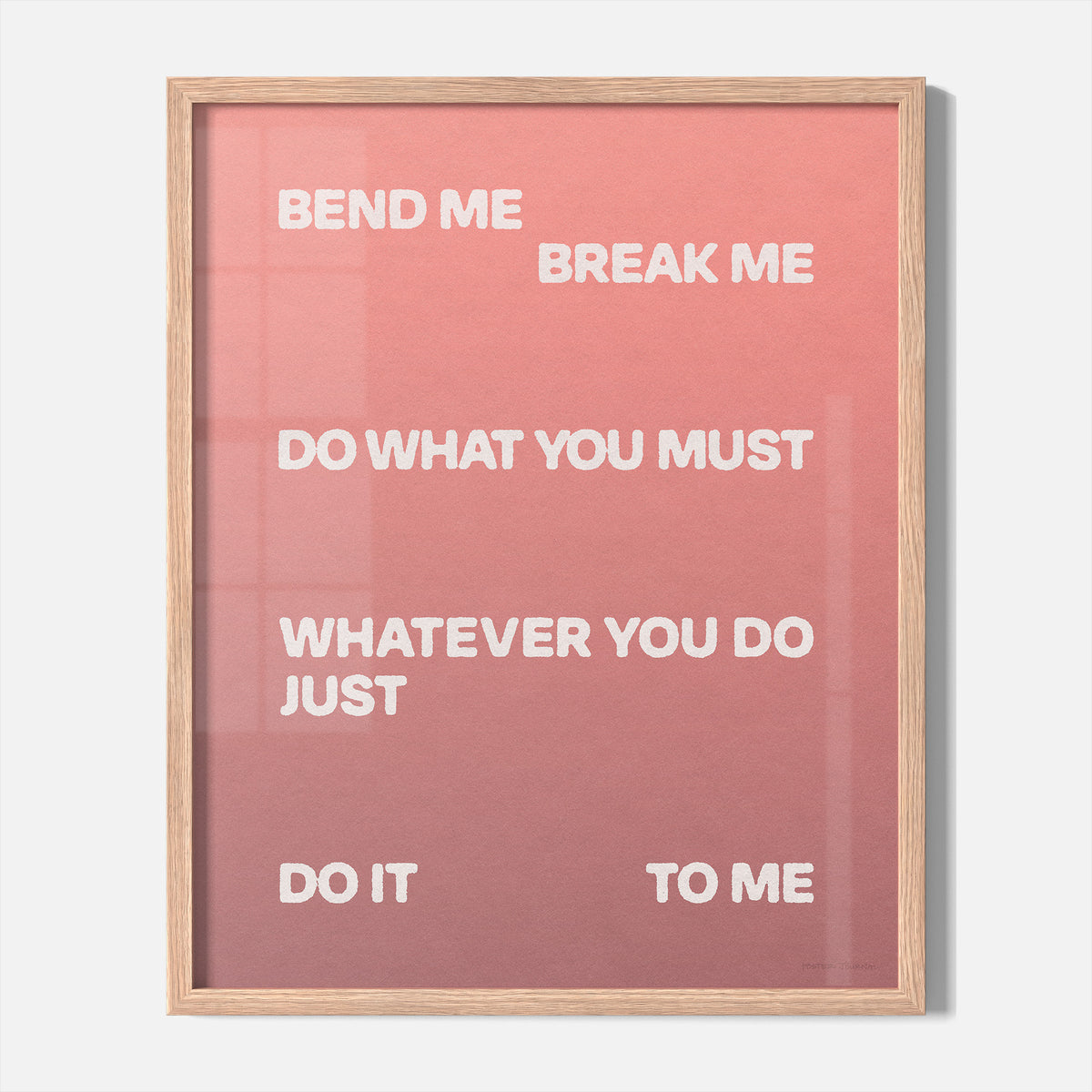 BEND PRINT