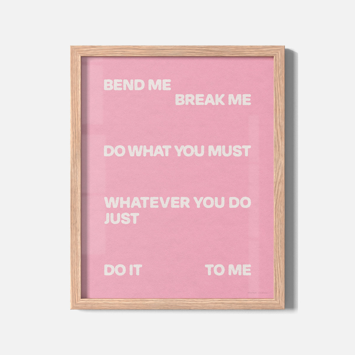 BEND PRINT