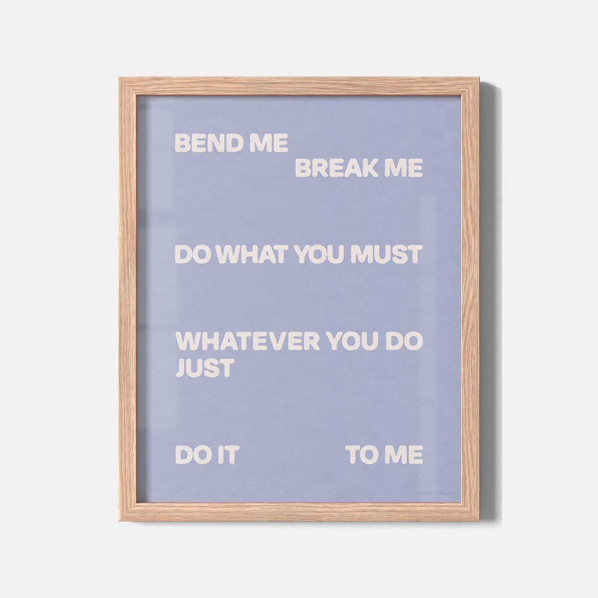 BEND PRINT