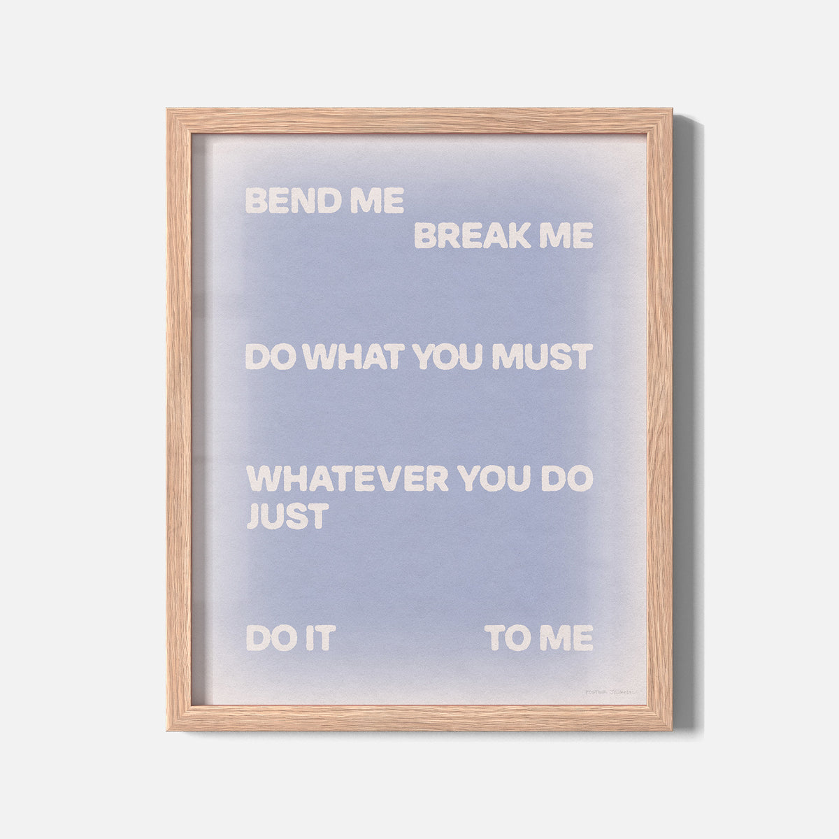 BEND PRINT
