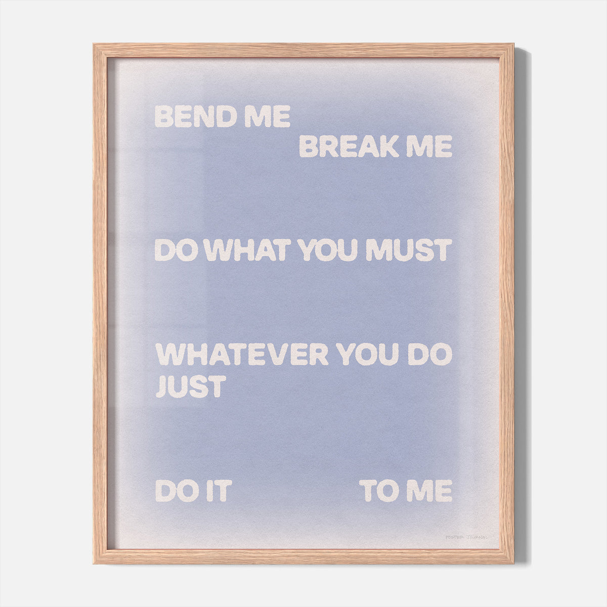 BEND PRINT