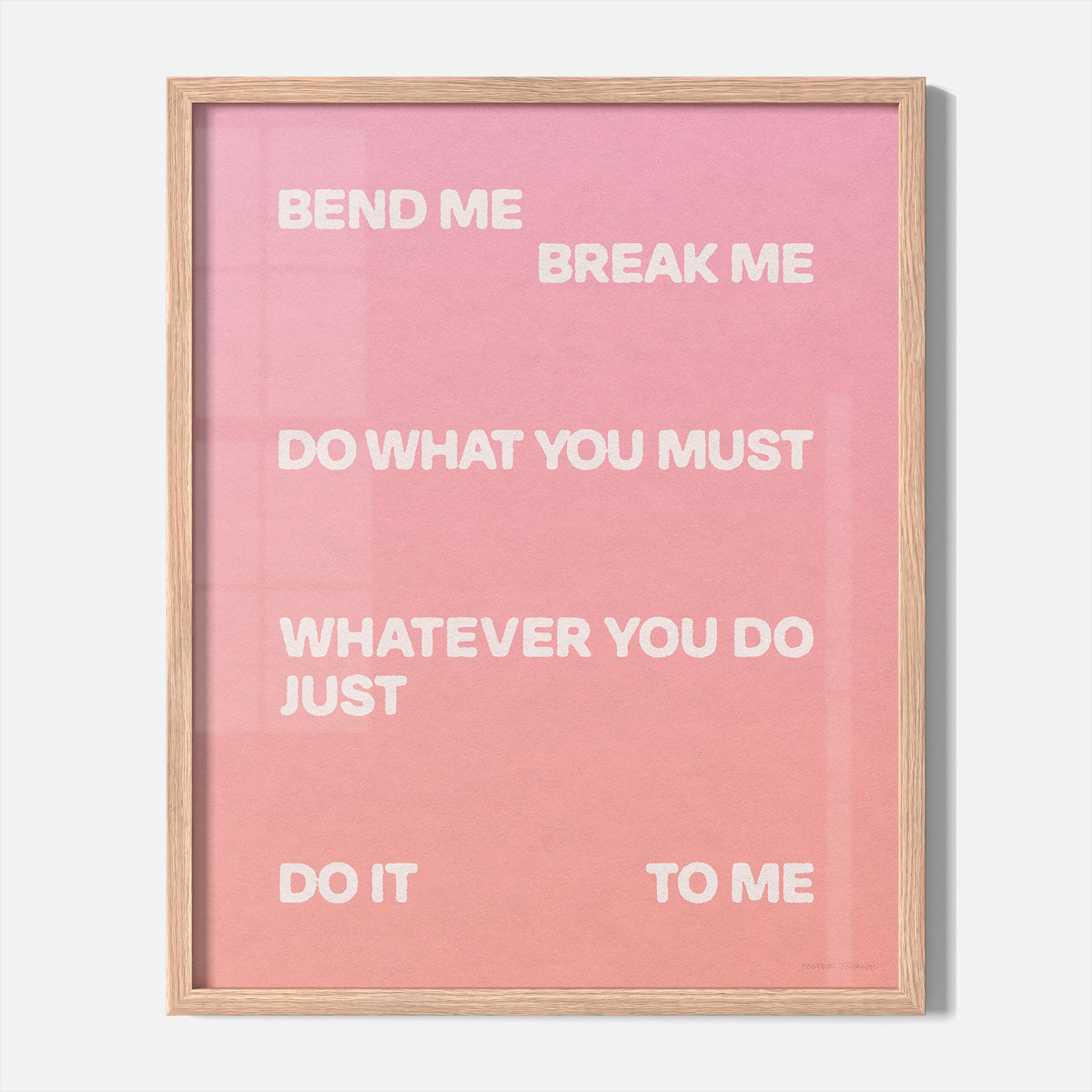BEND PRINT