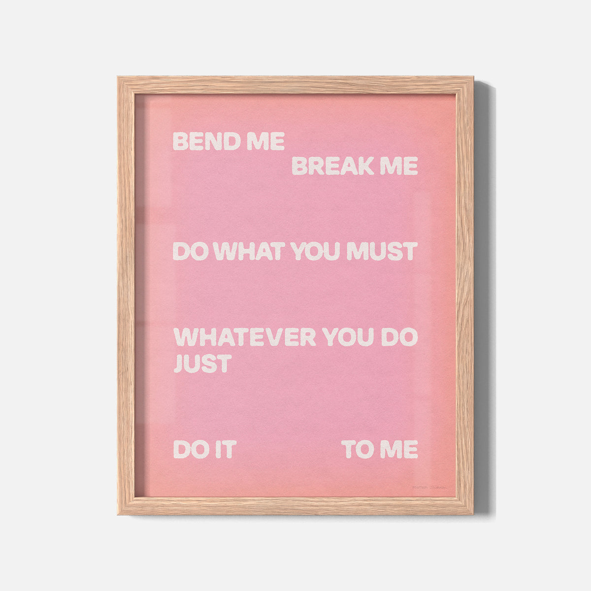 BEND PRINT