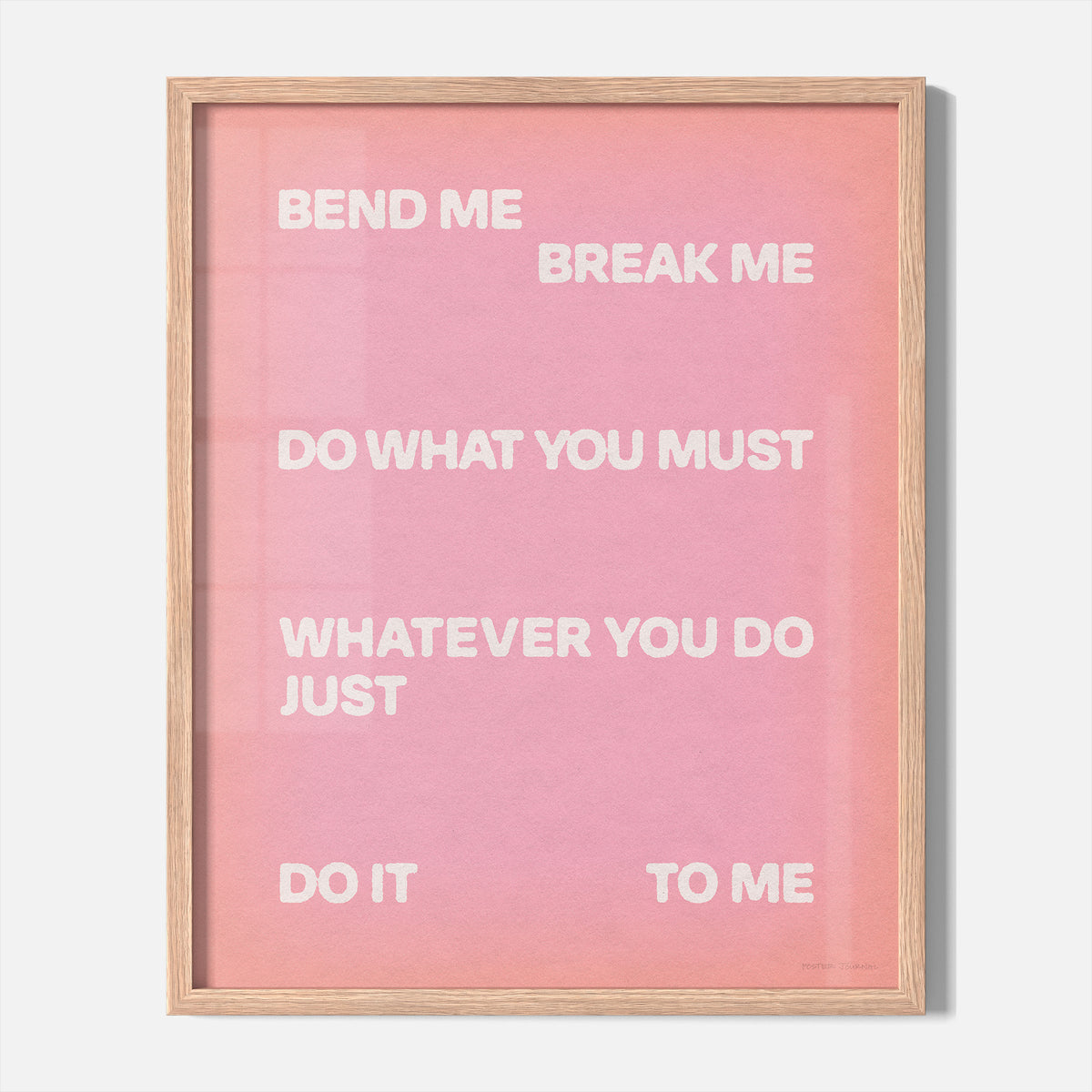 BEND PRINT