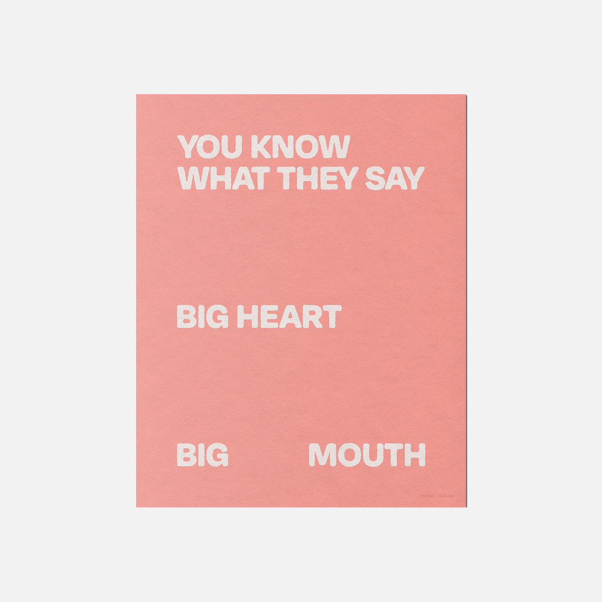 BIG PRINT