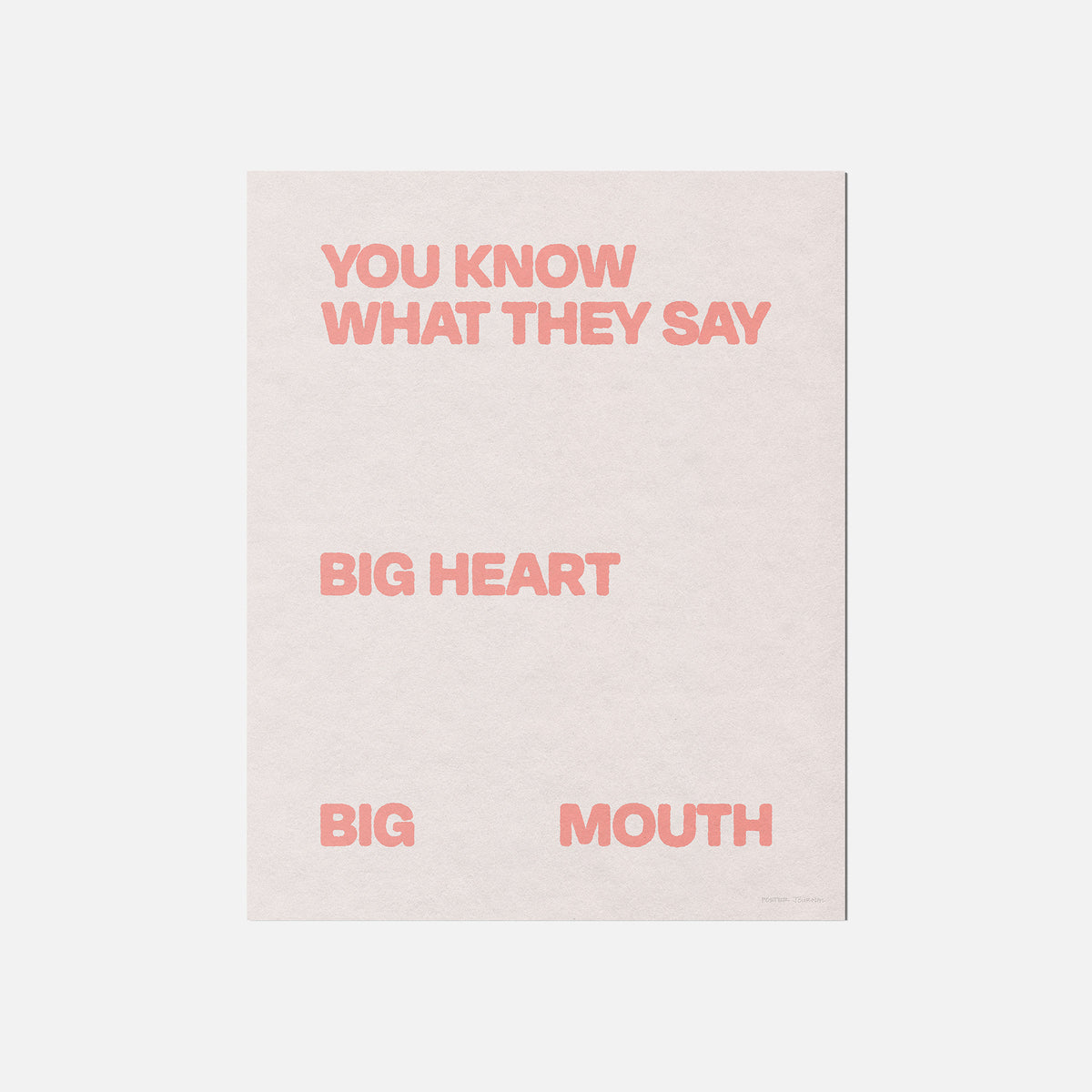 BIG PRINT