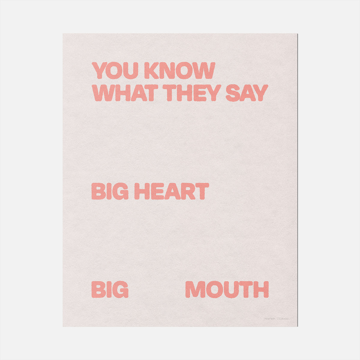 BIG PRINT