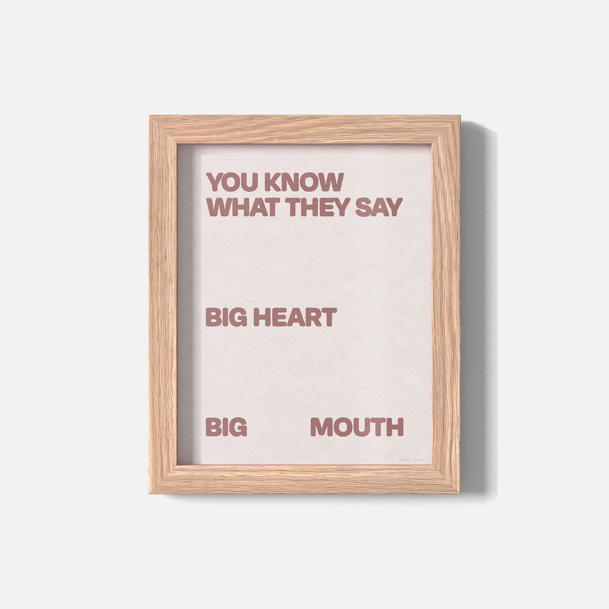 BIG PRINT