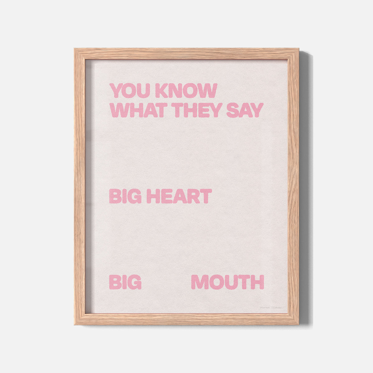 BIG PRINT