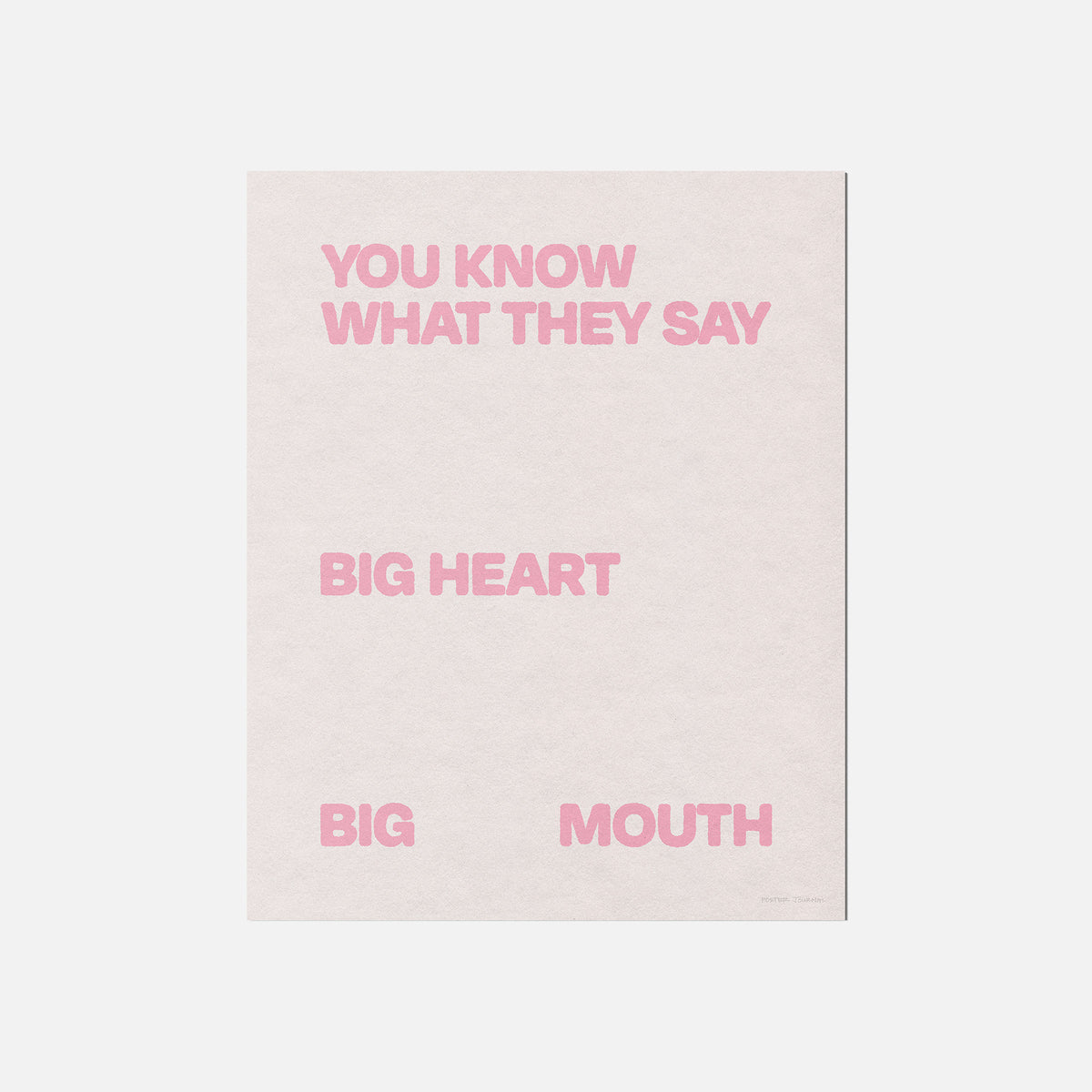 BIG PRINT