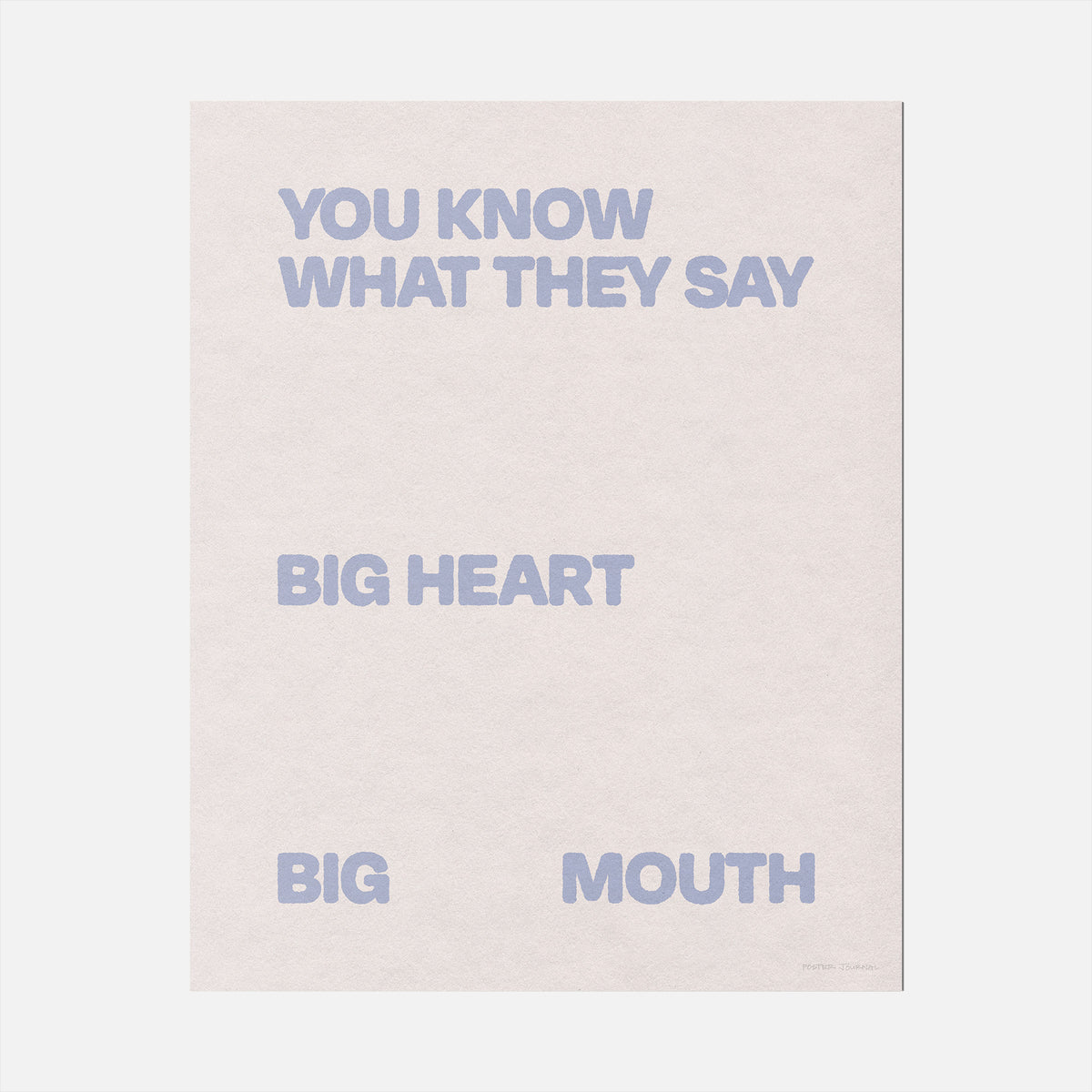 BIG PRINT
