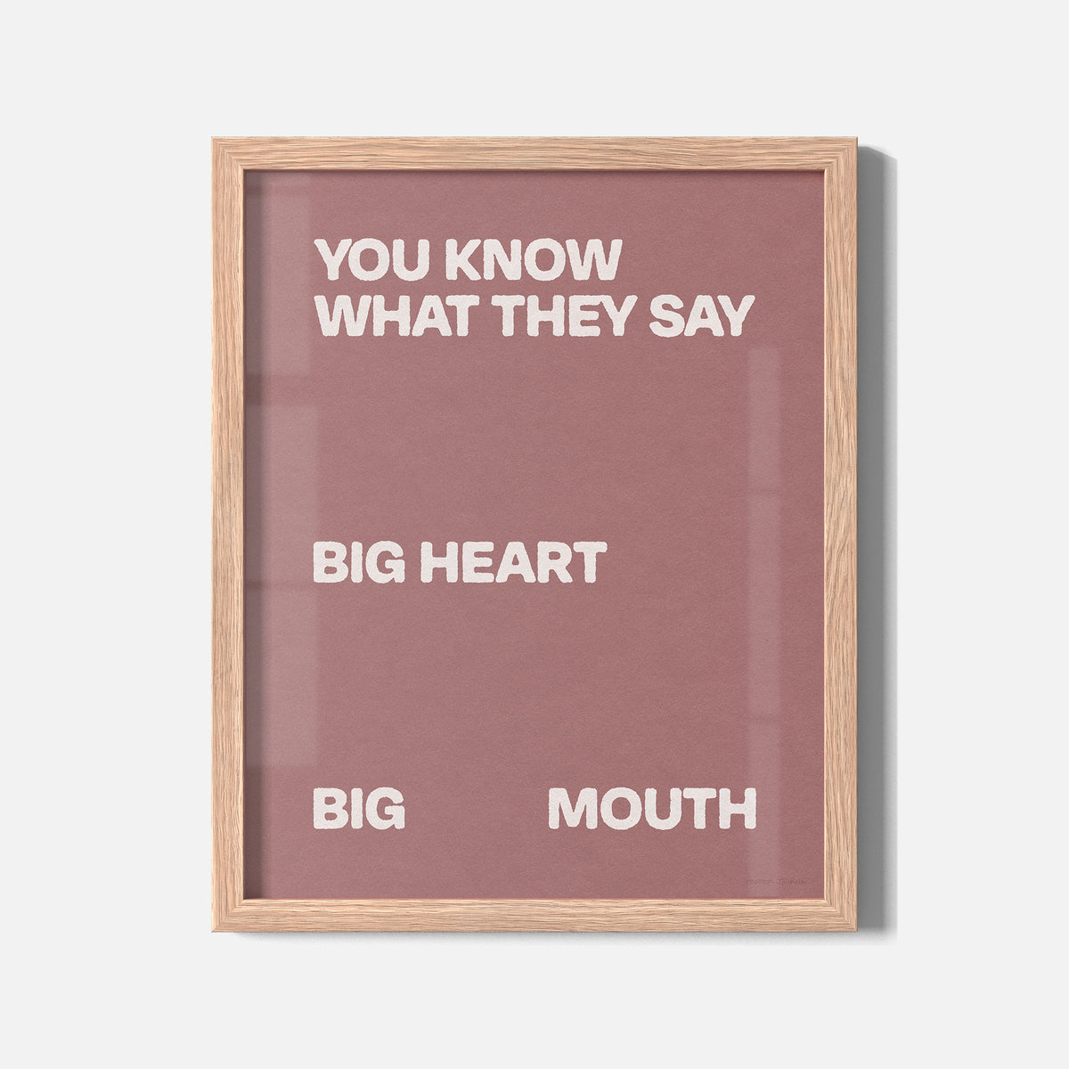 BIG PRINT