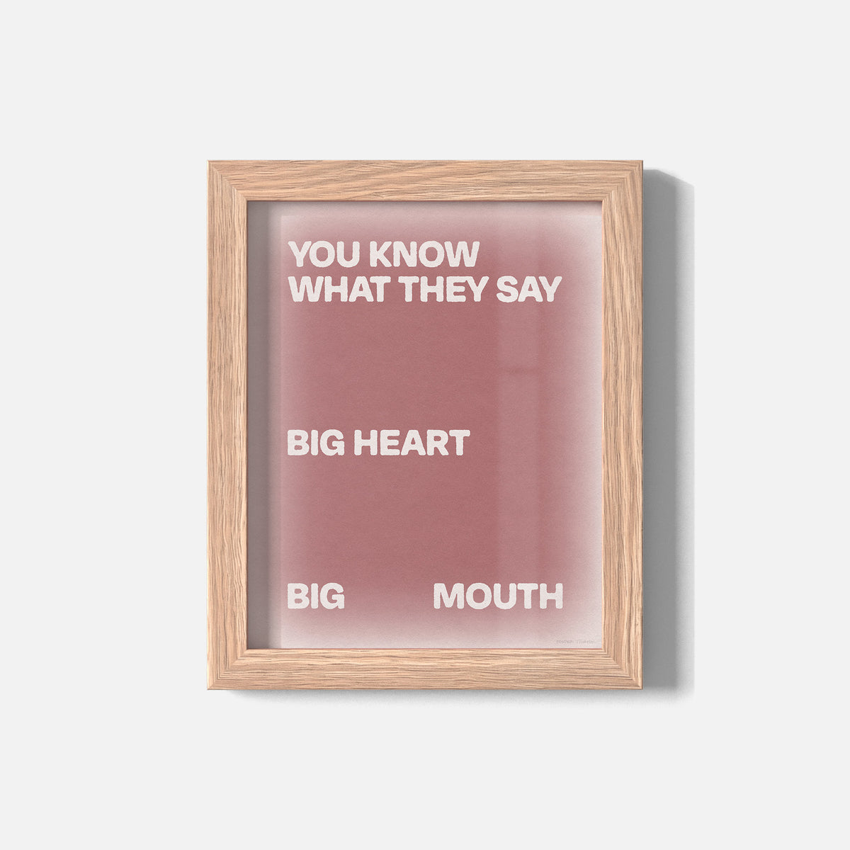 BIG PRINT