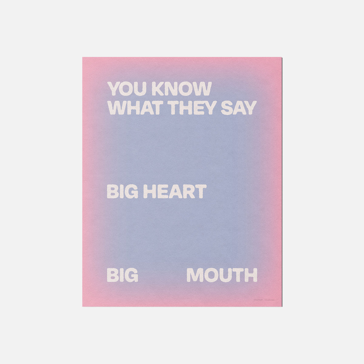 BIG PRINT