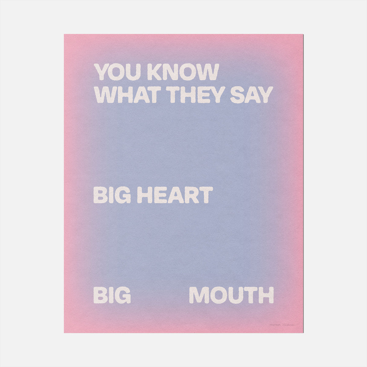 BIG PRINT