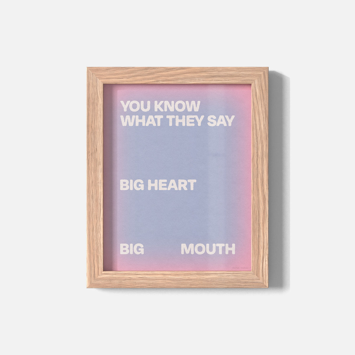 BIG PRINT