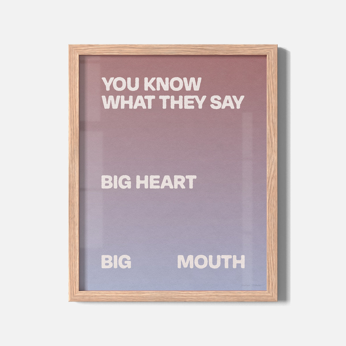 BIG PRINT