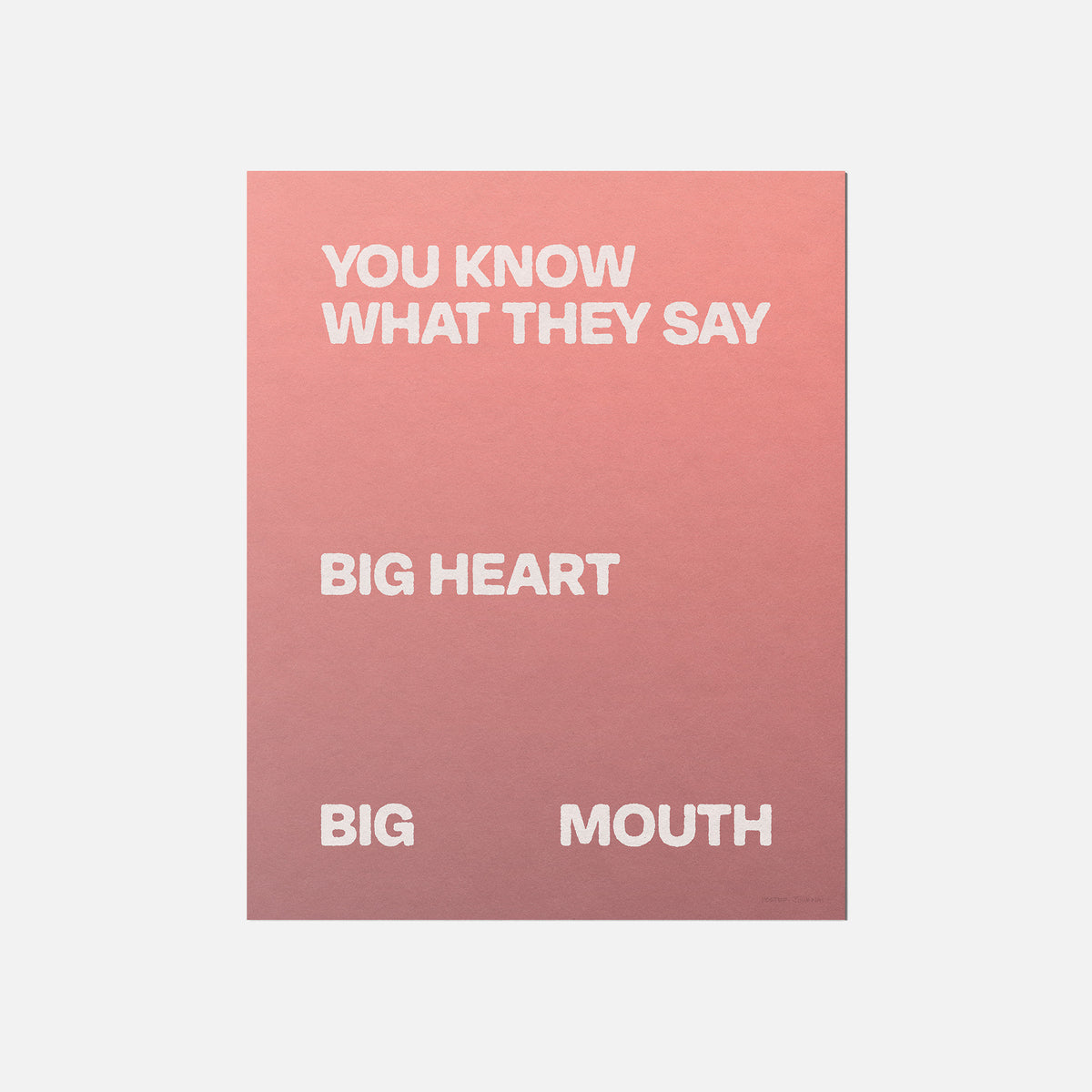BIG PRINT