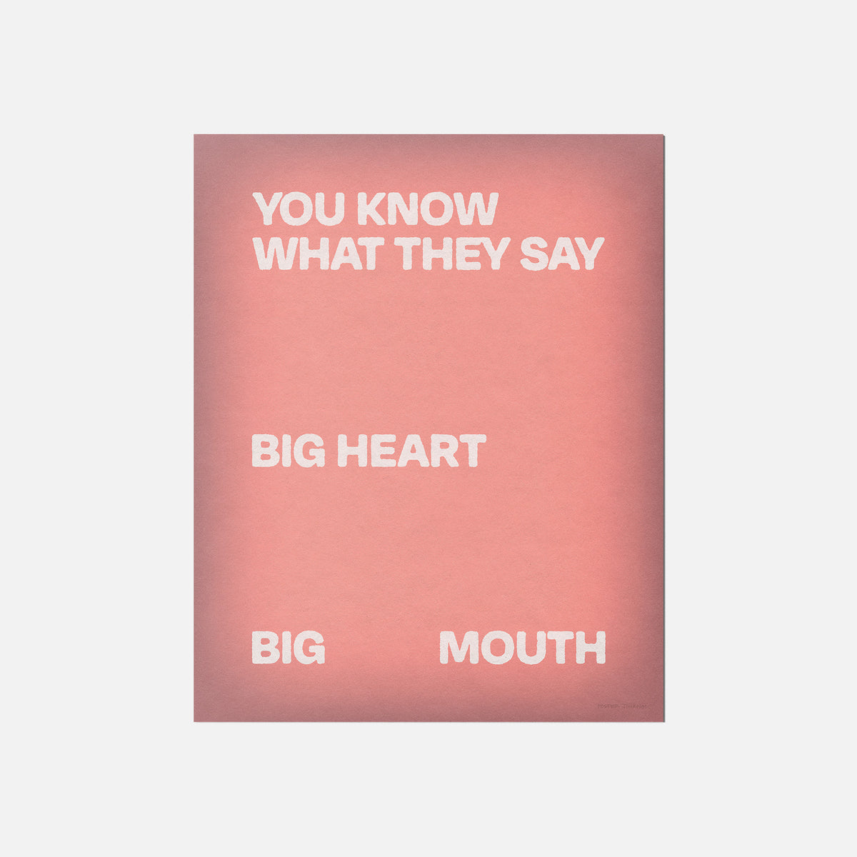 BIG PRINT