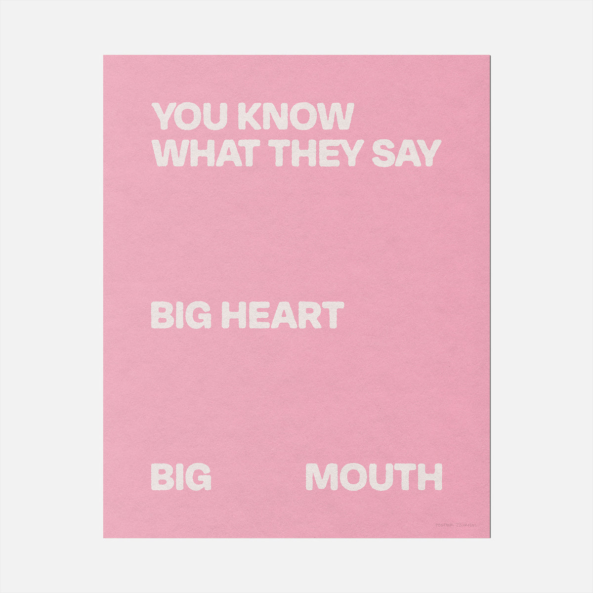 BIG PRINT