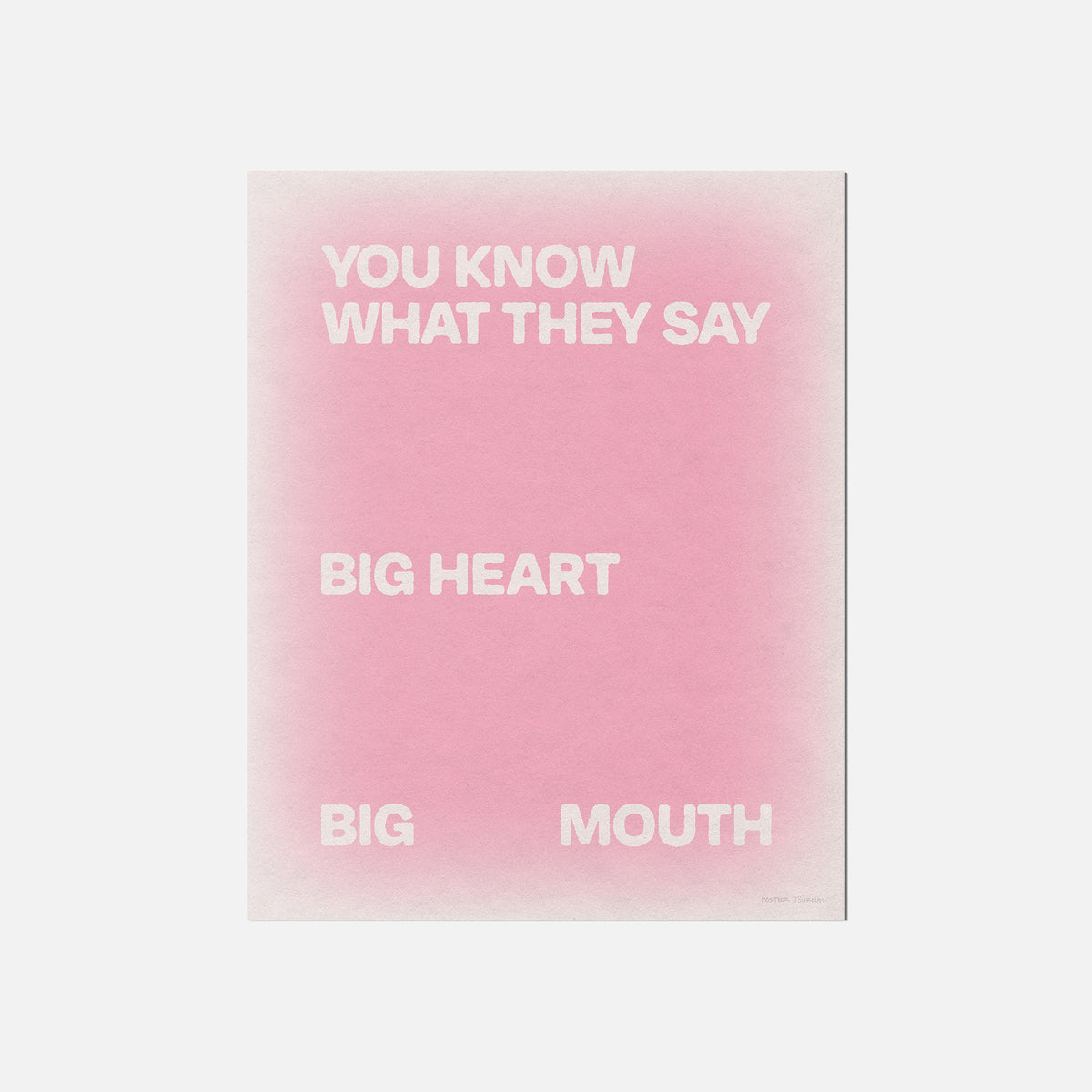 BIG PRINT