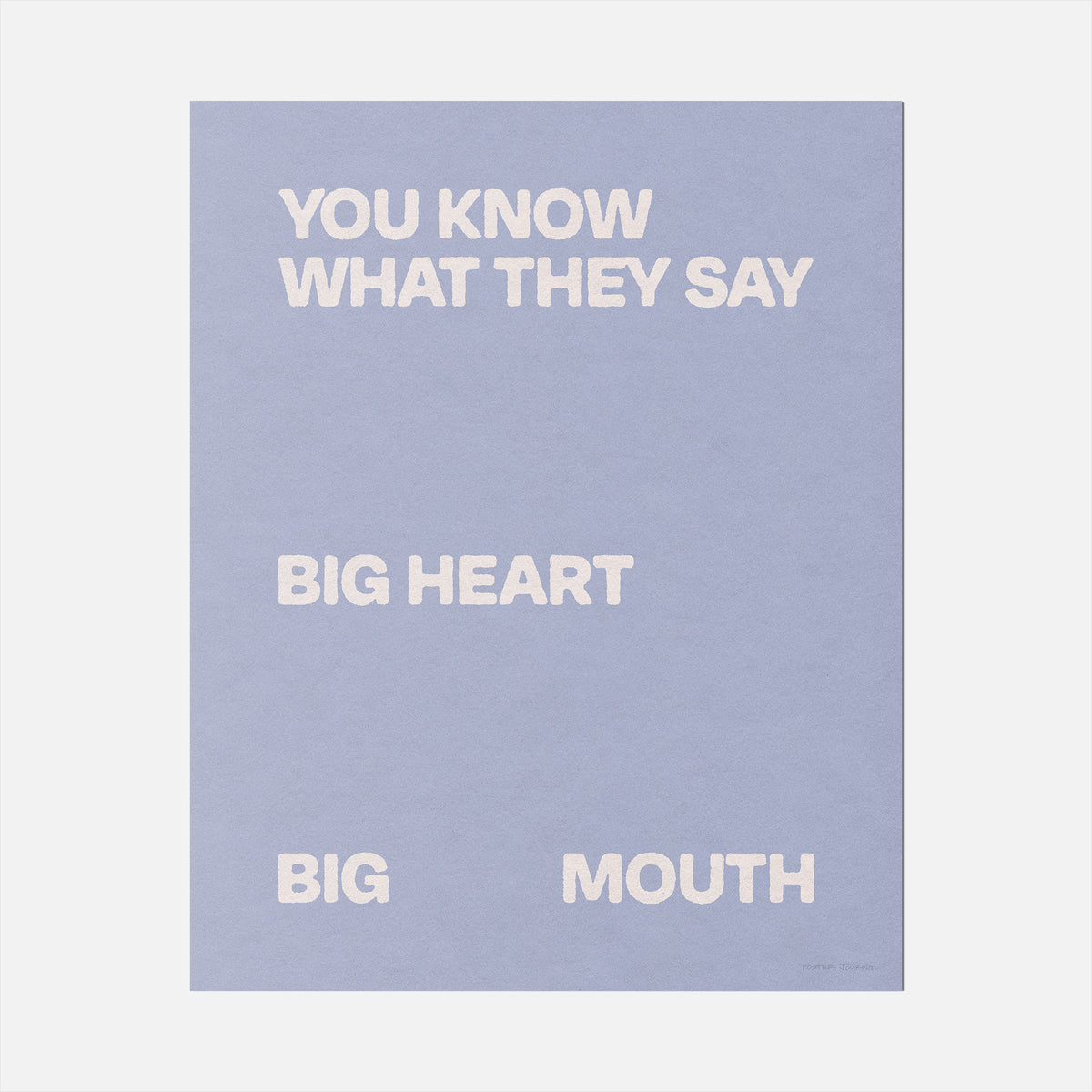 BIG PRINT