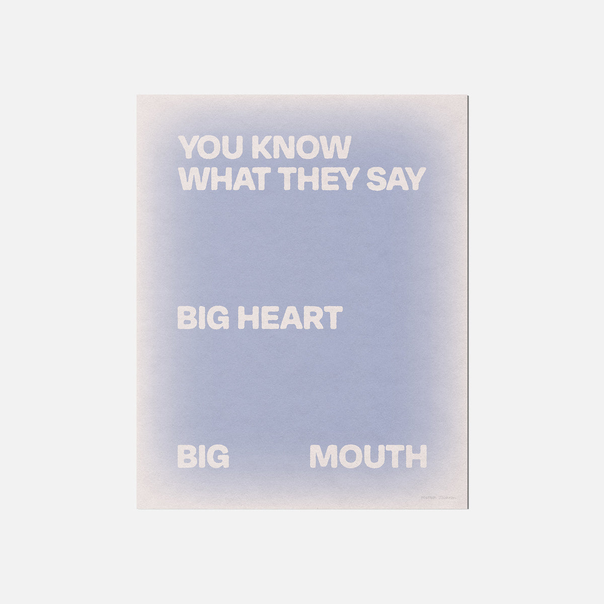 BIG PRINT