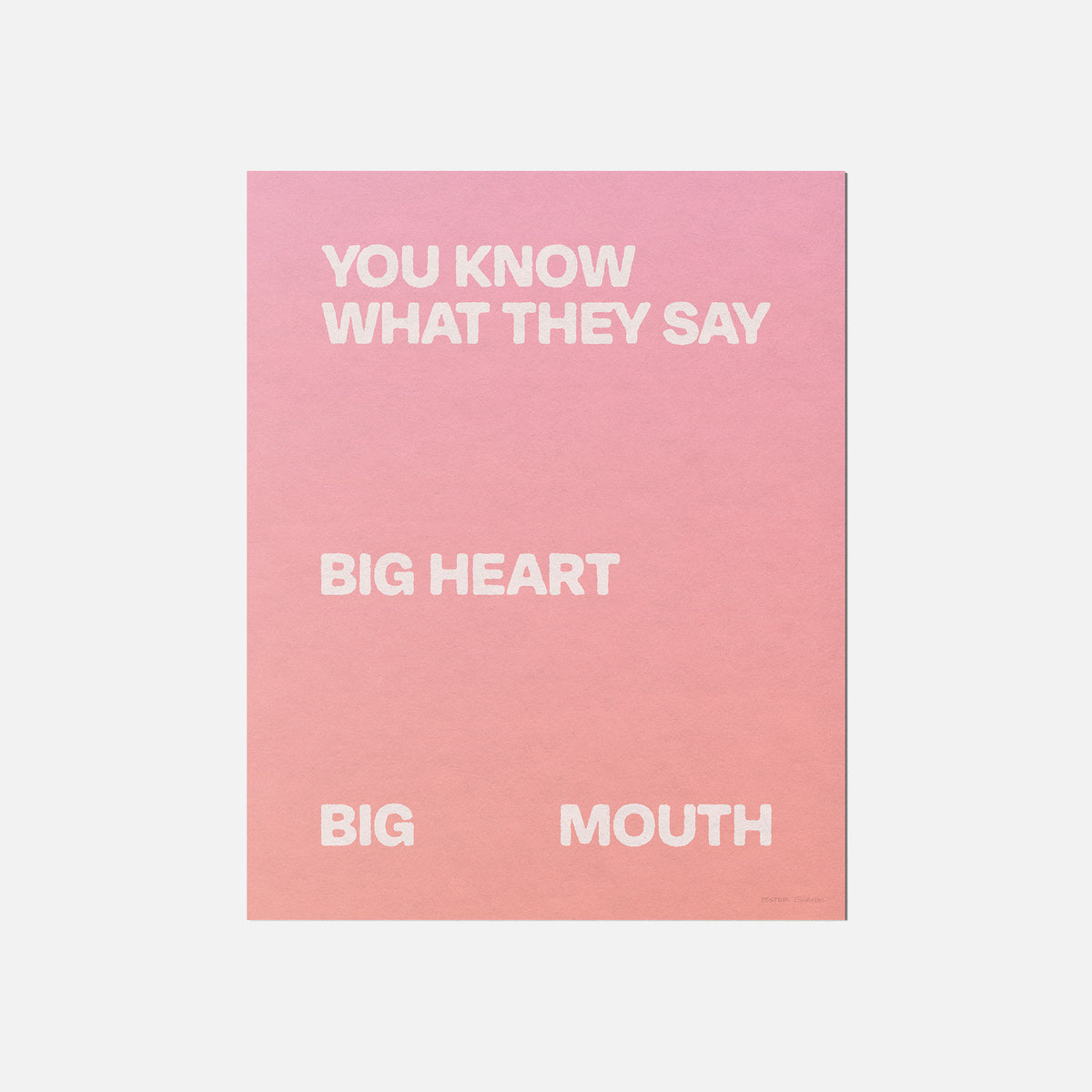 BIG PRINT