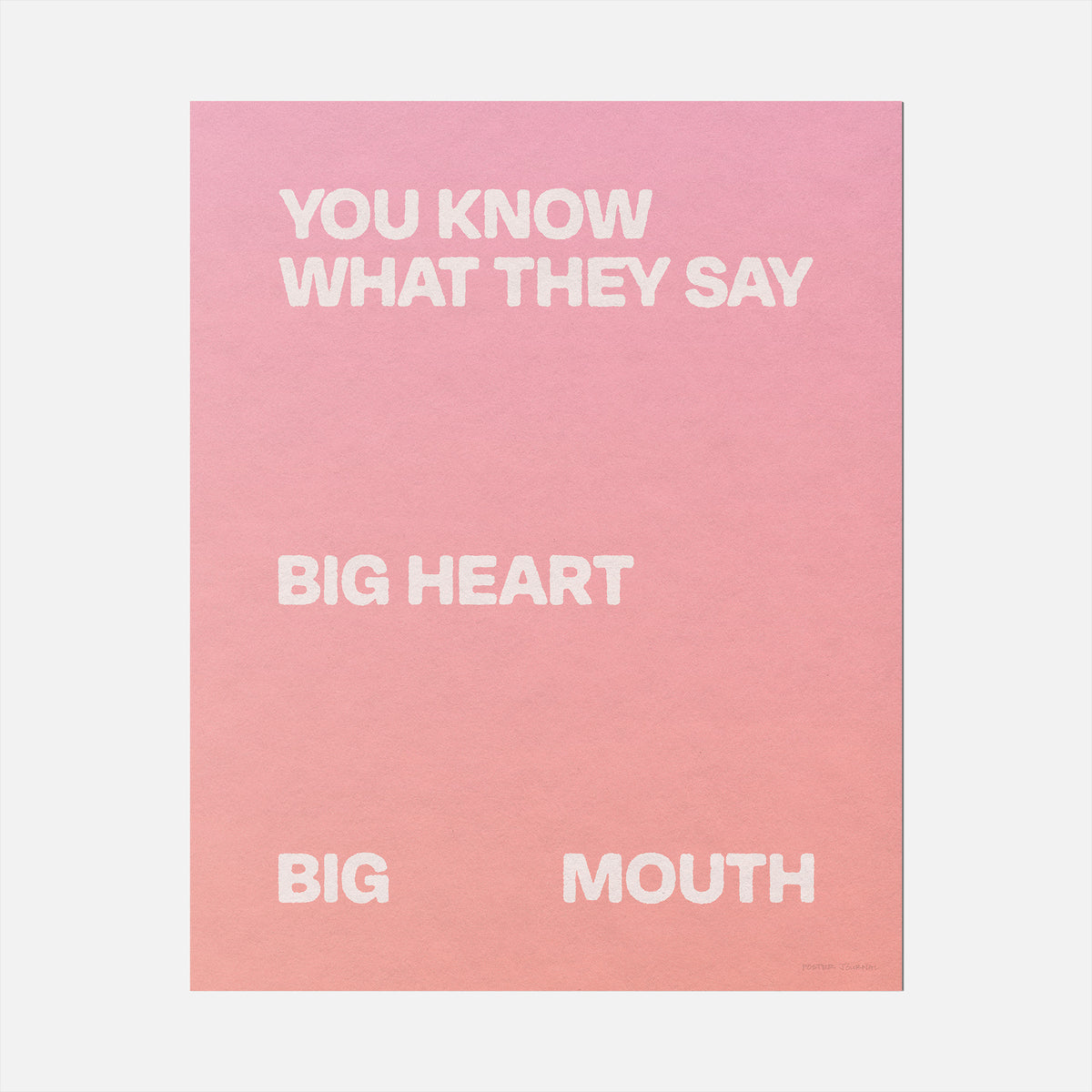 BIG PRINT