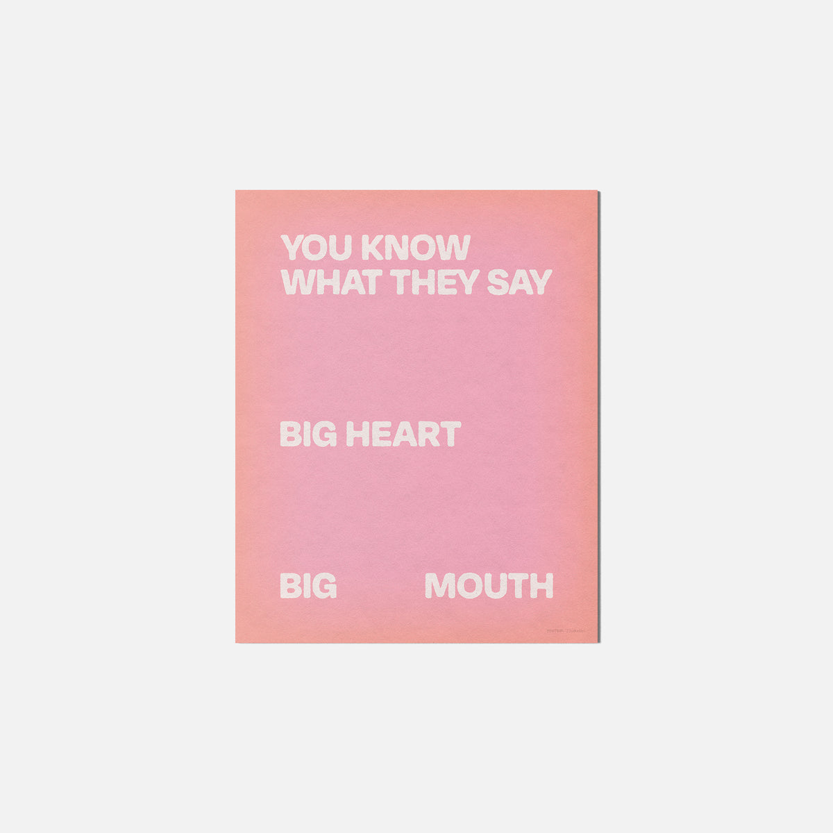 BIG PRINT