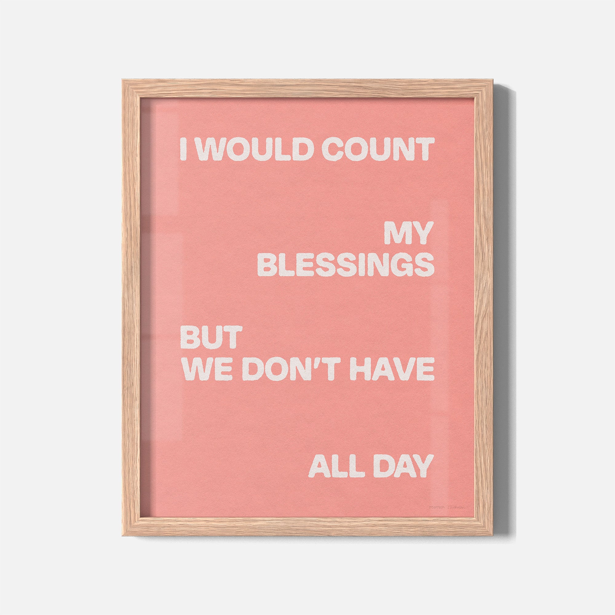 BLESSINGS PRINT