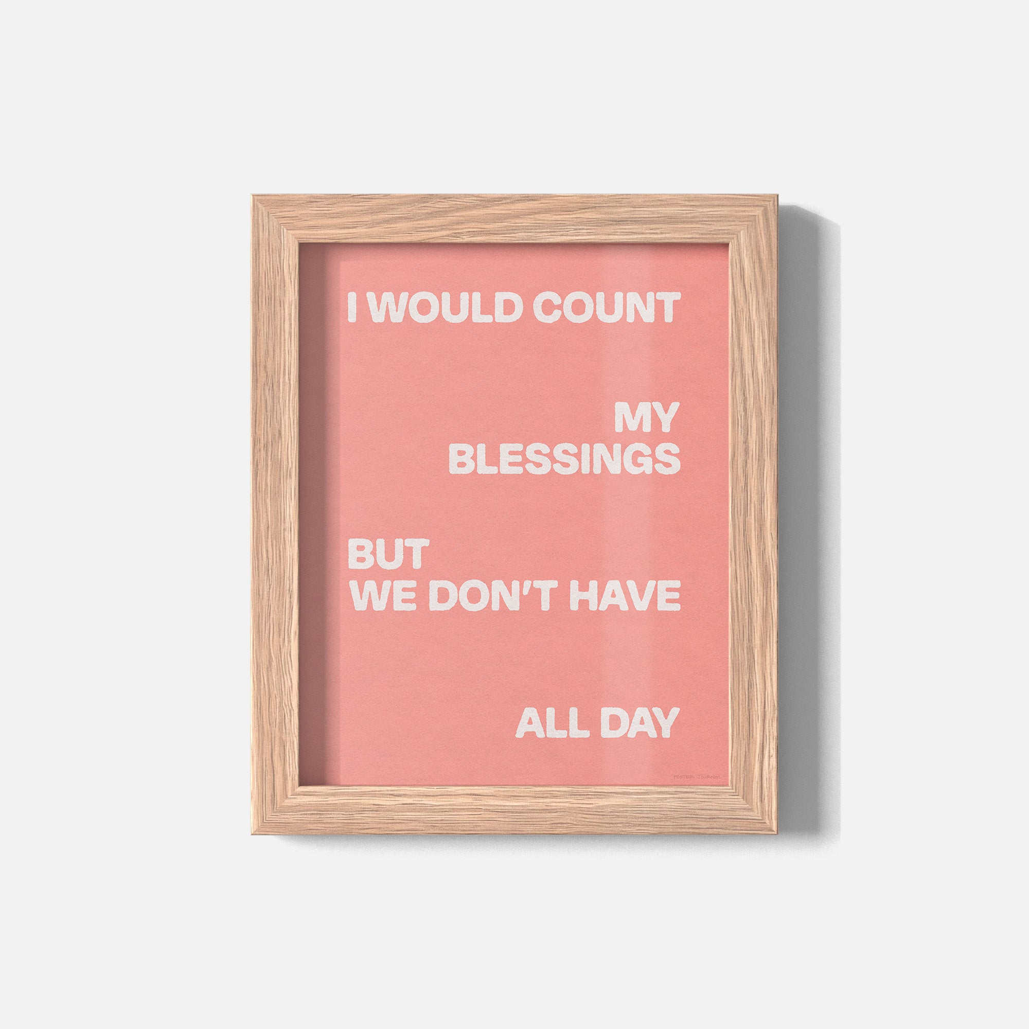 BLESSINGS PRINT