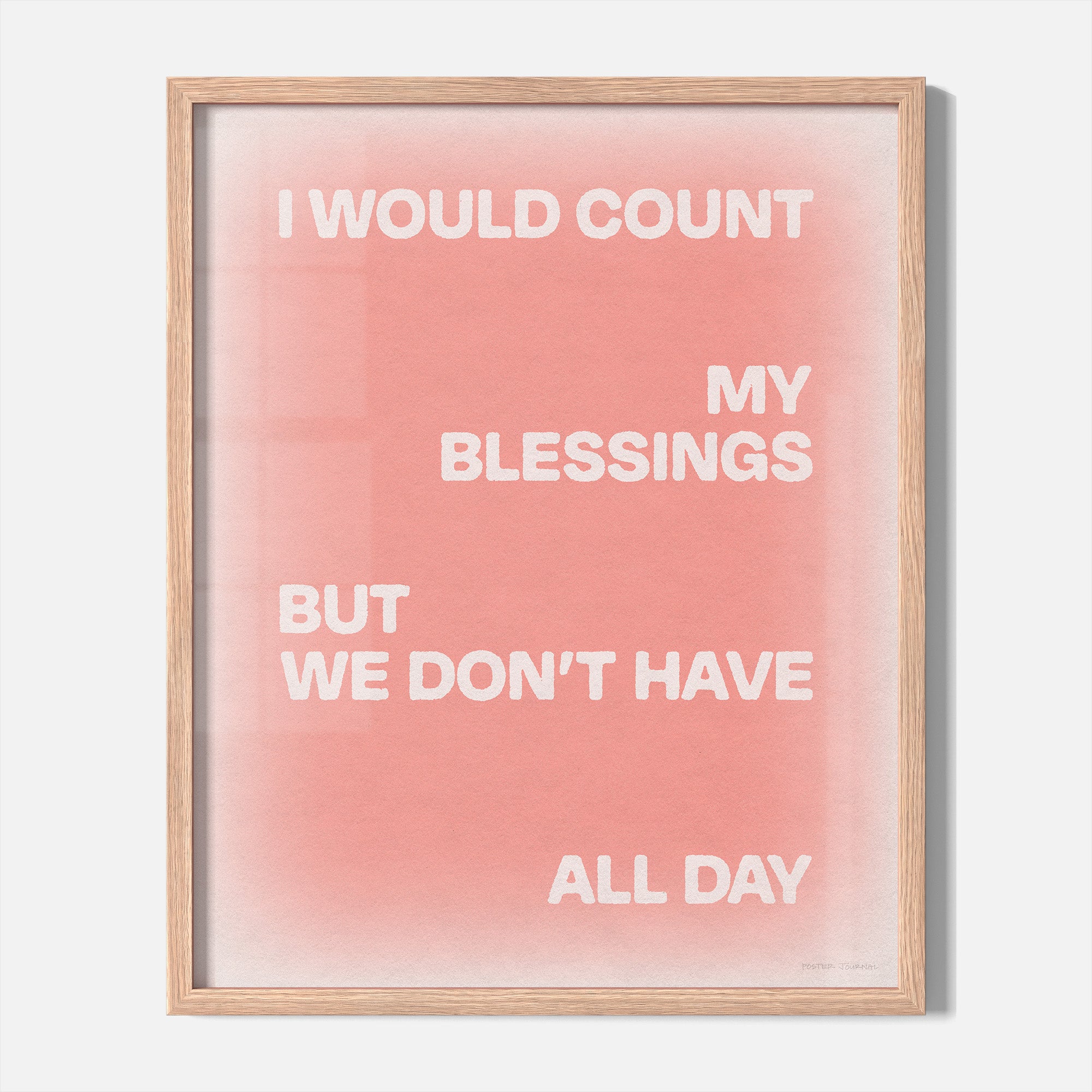 BLESSINGS PRINT